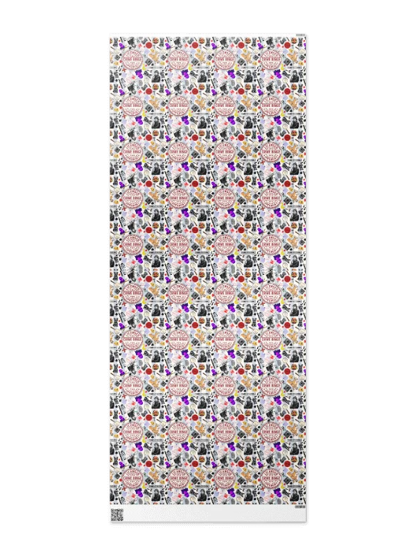 Licensed Crime Binge Specialist Gift Wrap Roll product image (12)
