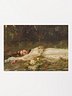 ''Ophelia'' by Friedrich Wilhelm Theodor Heyser Poster