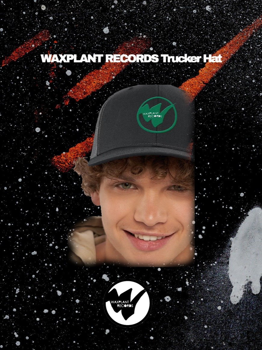 WAXPLANT RECORDS Trucker Hat product image (5)