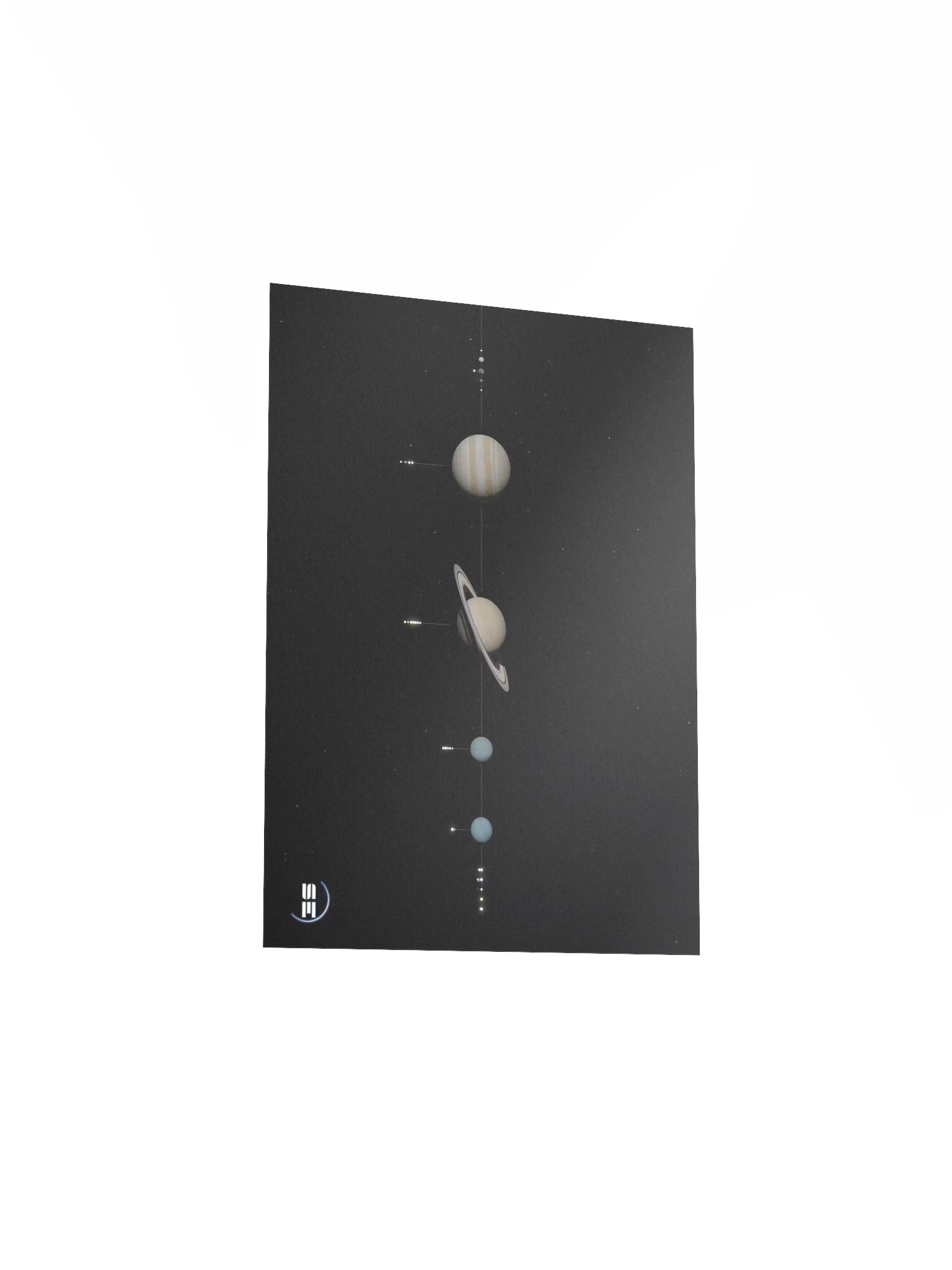 Solar System Object Size Poster product image (11)