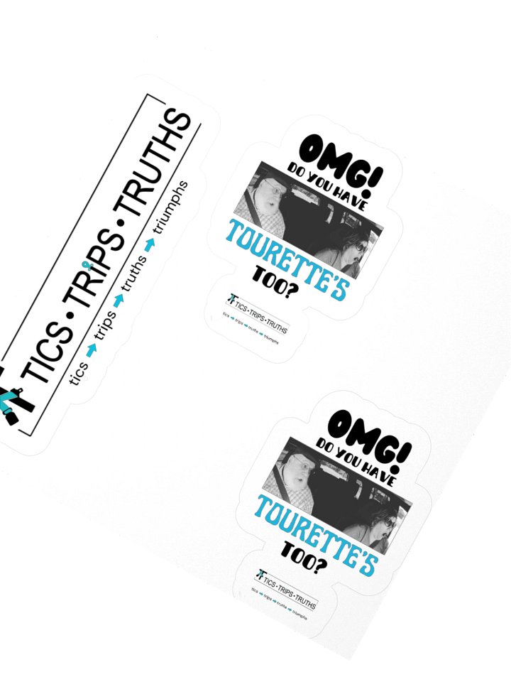 OMG Tourettes Too stickers product image (2)