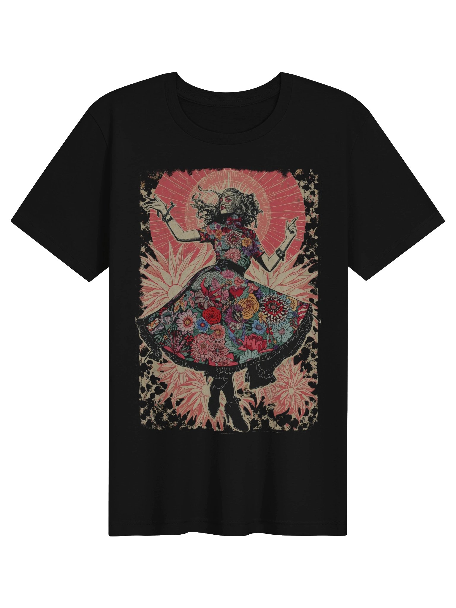 Floral Halo Dancer Supersoft Tee product image (1)
