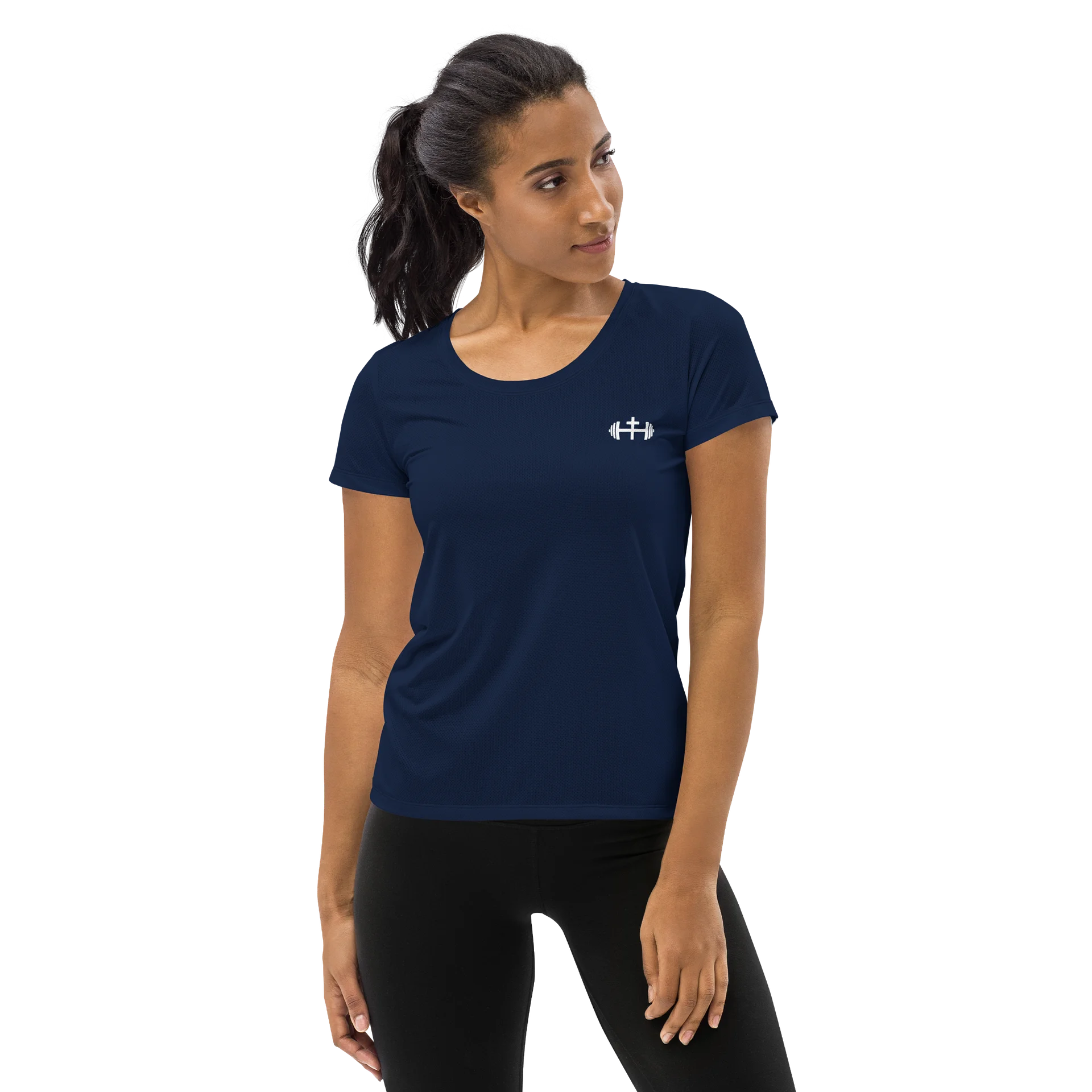 His House Womens Performance T-Shirt - Navy product image (1)