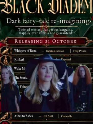 The ladies of the Tiara Court are excited to release 6 of the 8 books in the Black Diadem series this Halloween!!! The final two will release later this year! @Amanda K.C  🖊 🎨 📖 ☘️ @Ria K - Inkbound Society @B. Jamison @NJ Colle/Nikki Reads Spice🌶️ @G.M. Parrillo - Author @Author Jen Xant 📚 @Emily Shilling Author🖊📖📚 #booktok #bookrecs #indieauthor #supportsunday #blackdiadem