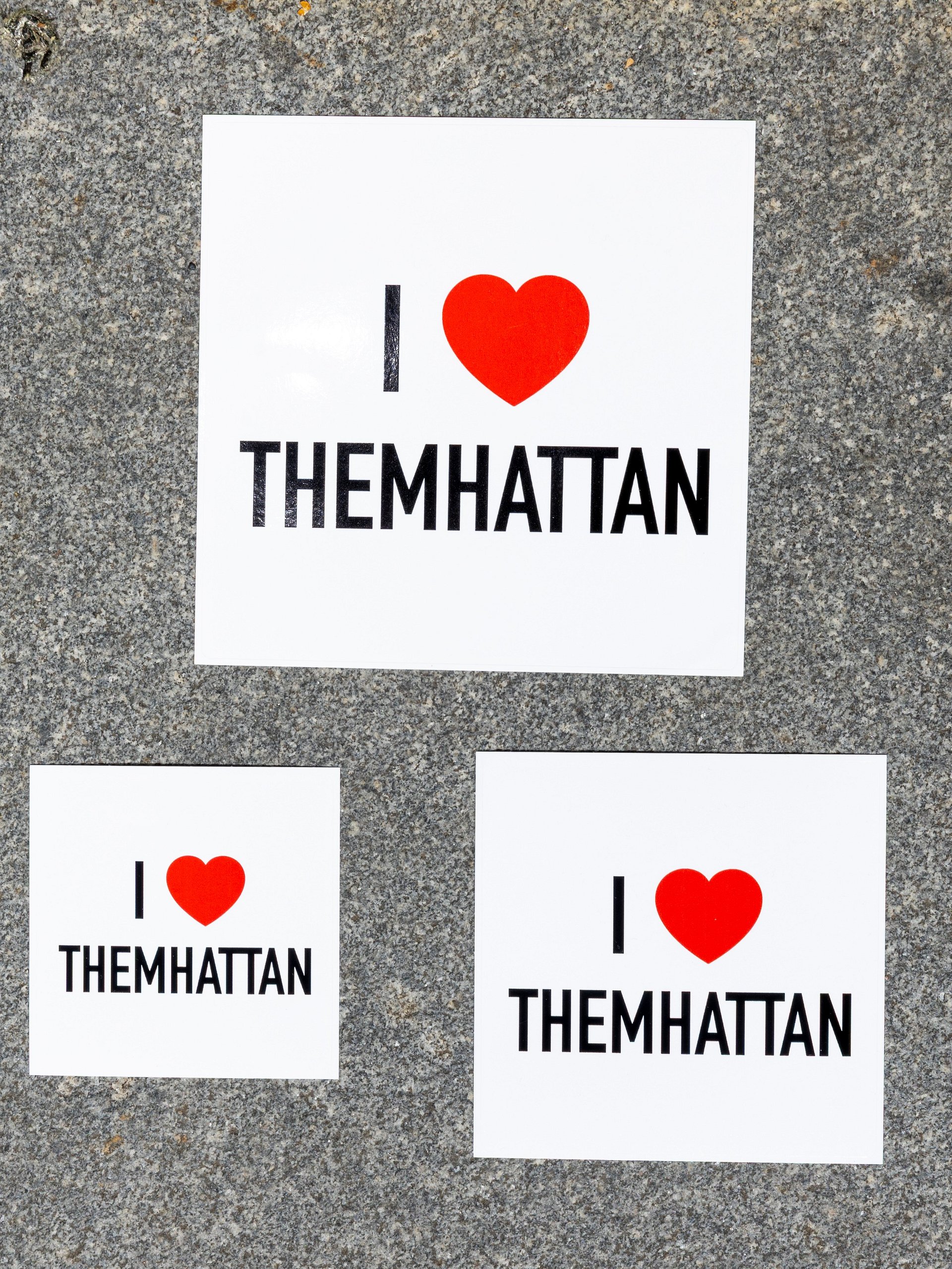 I ♥ THEMHATTAN Sticker (Square) product image (7)