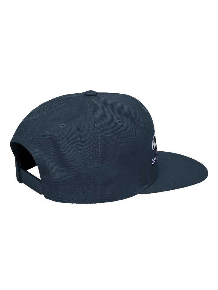 Wool Blend Snapback Cap - Embroidered | Dark Logo product image (19)
