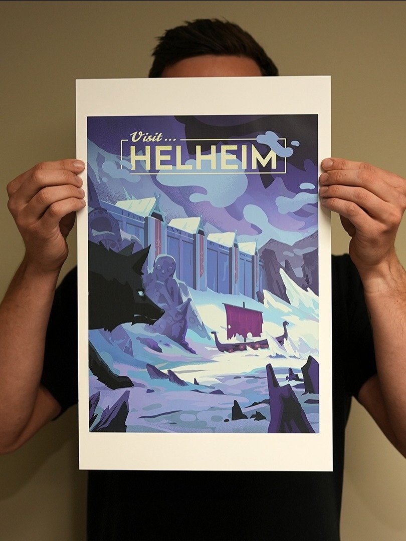Divine Destinations: Underworld Travel Posters product image (5)