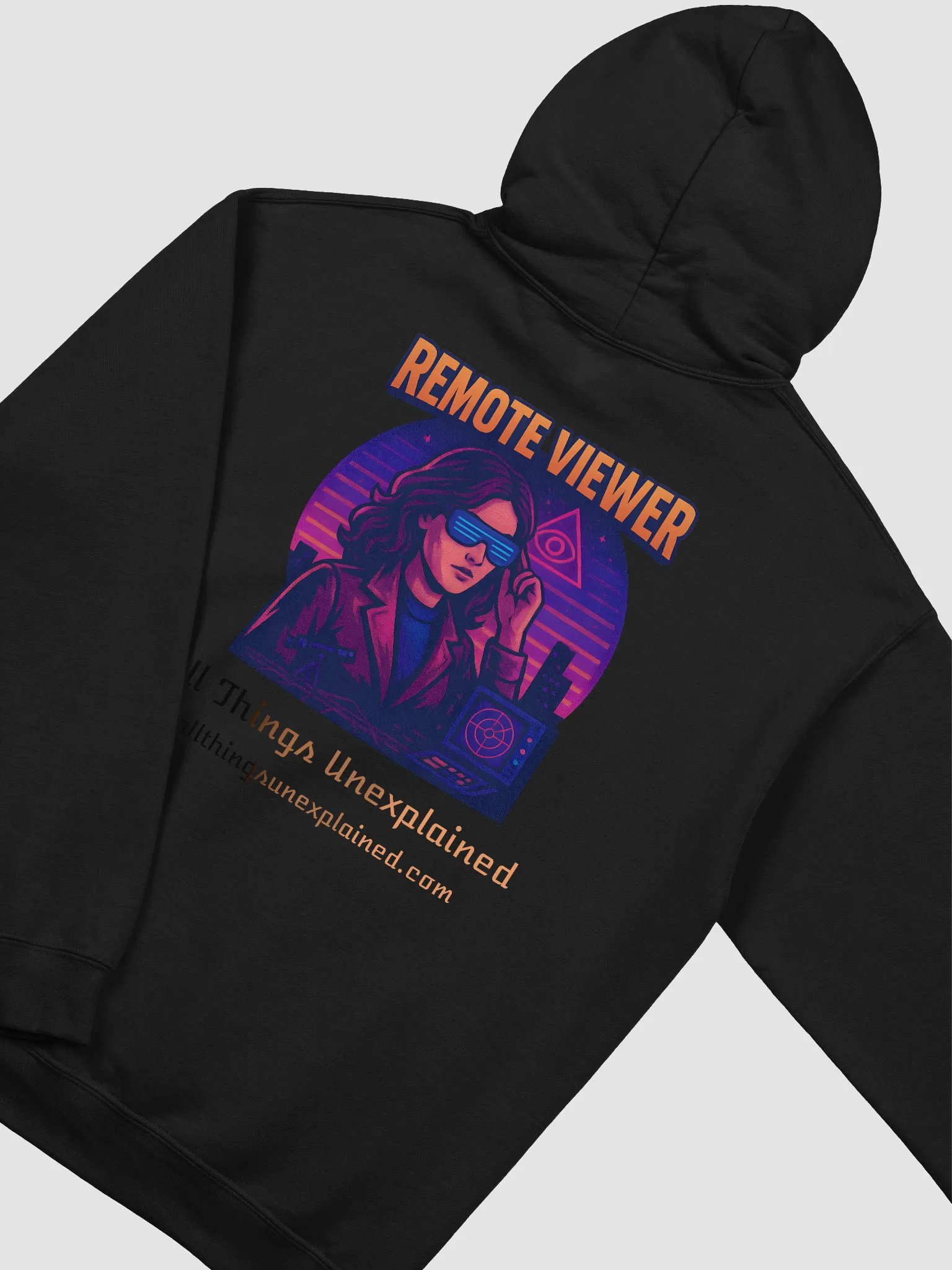Remote Viewer Hoodie - Female Agent product image (33)