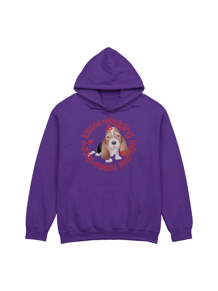 Sloppy Kisses Bassett Hound hoodie product image (1)