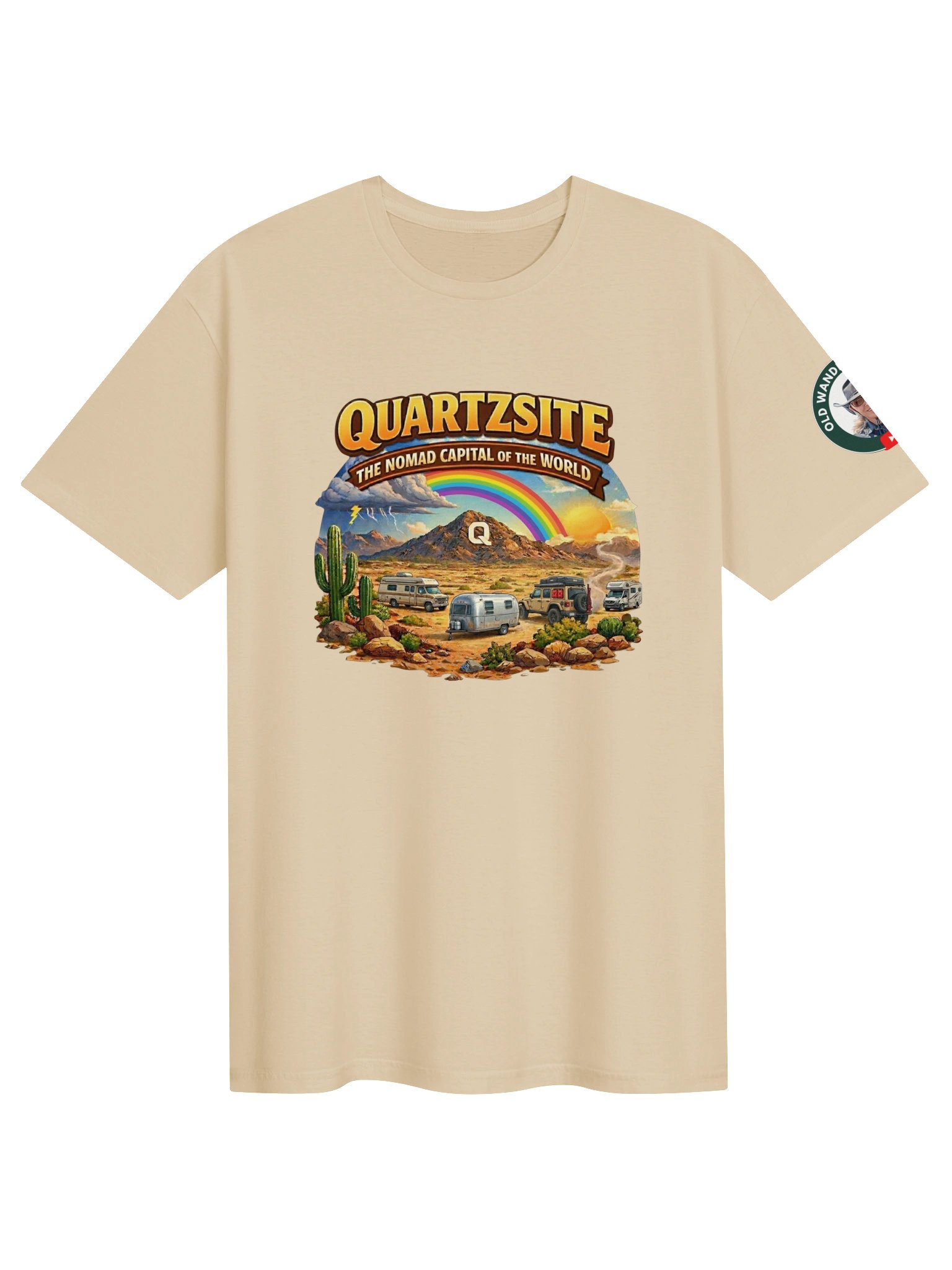 Quartzsite Nomad Capital Unisex Tee product image (1)