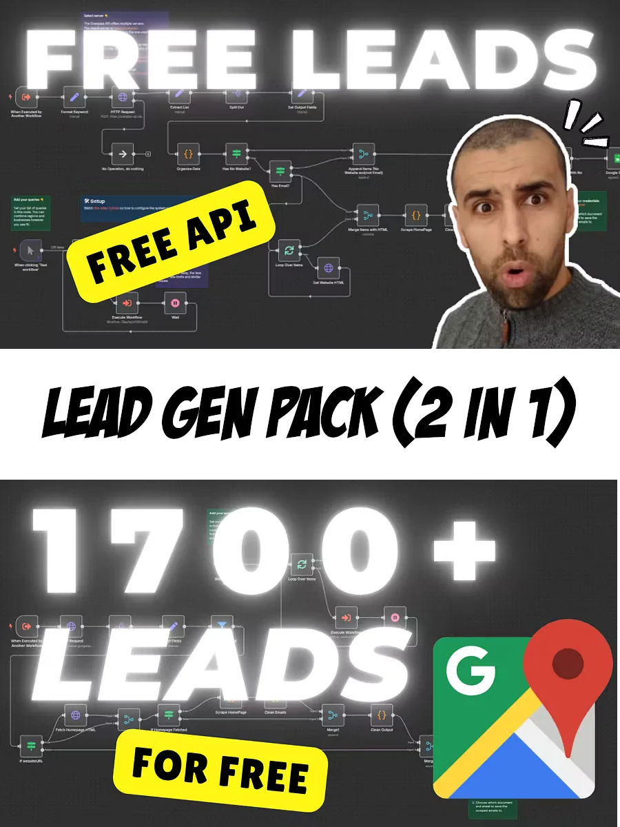 🧩 Lead Gen Power Pack for n8n product image (1)