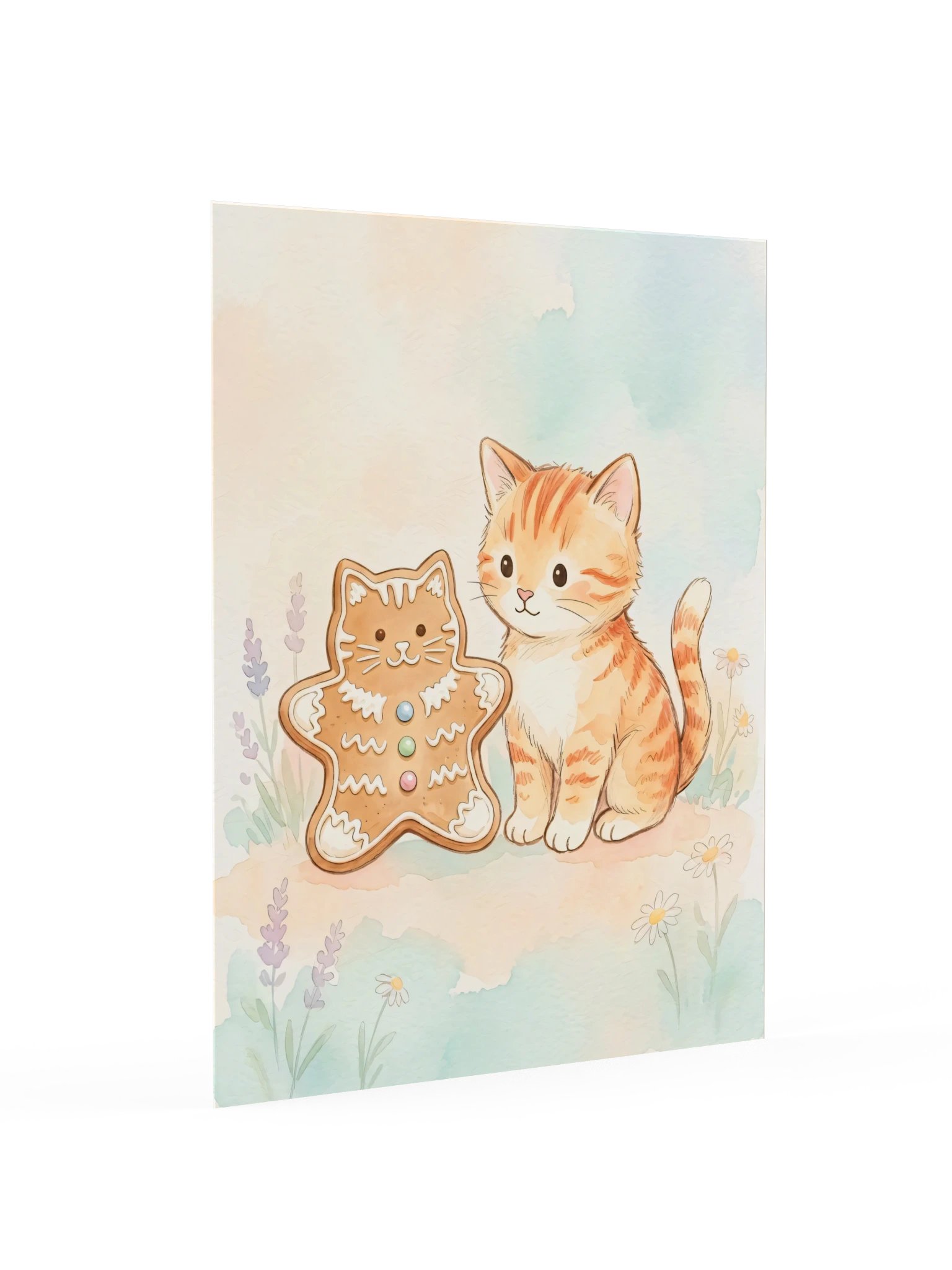 Gingerbread Kitten Poster product image (16)
