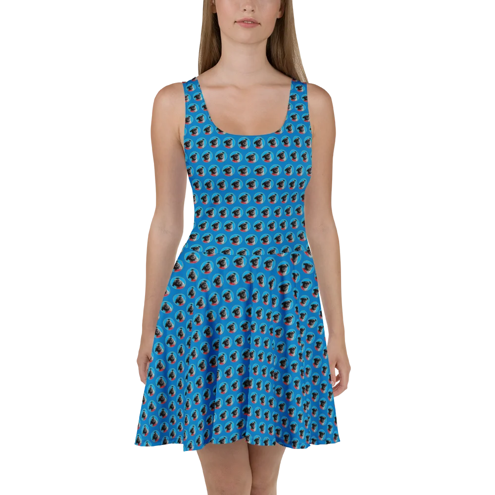 FranSci the Pug Mafia Skater Dress product image (2)