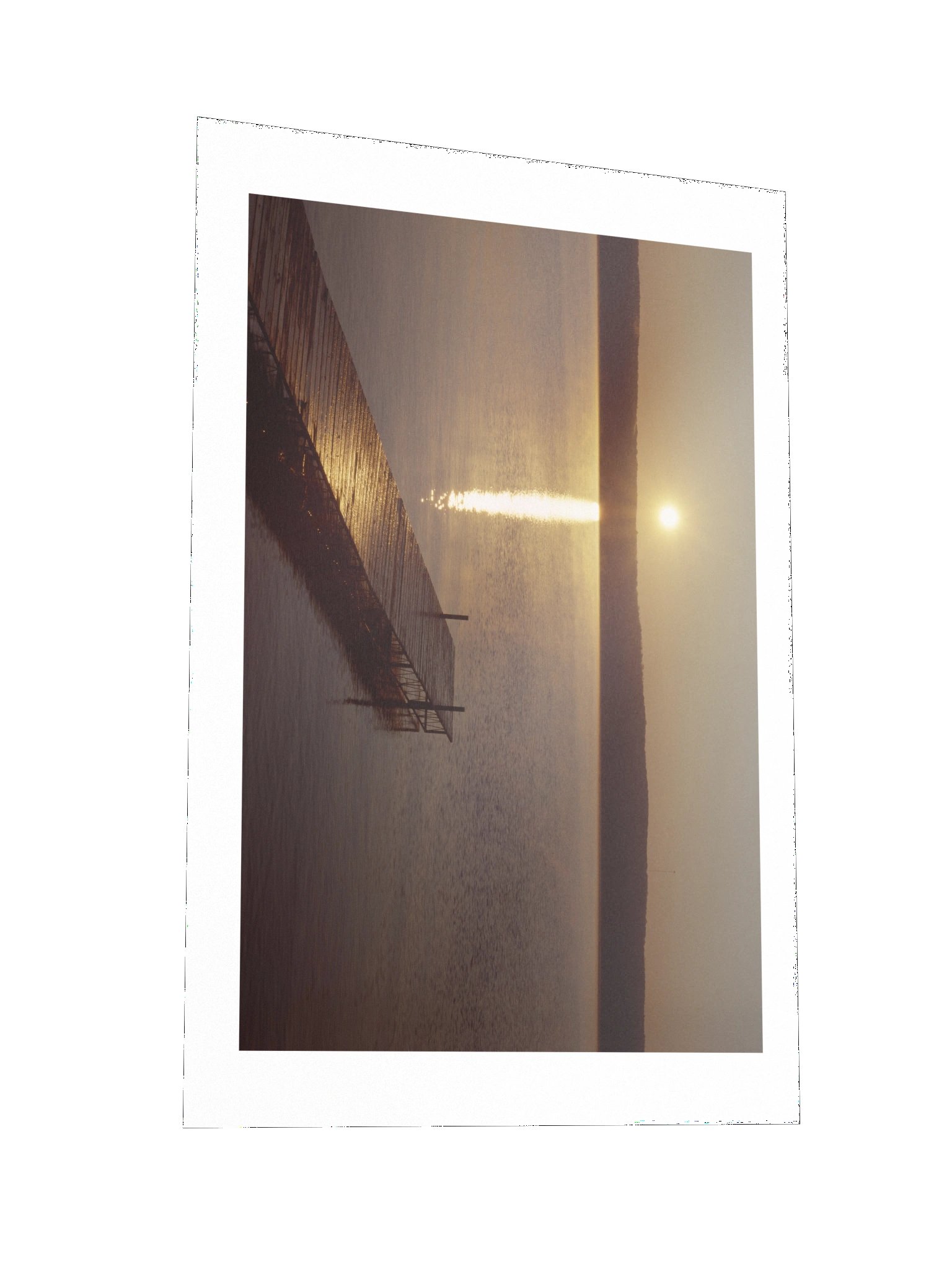 Sunrise Dock Print product image (6)