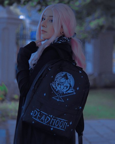 Pack your spells, secrets, and a snack.
The Dead Moon backpack was made for wanderers who walk in two worlds.

Limited collec...