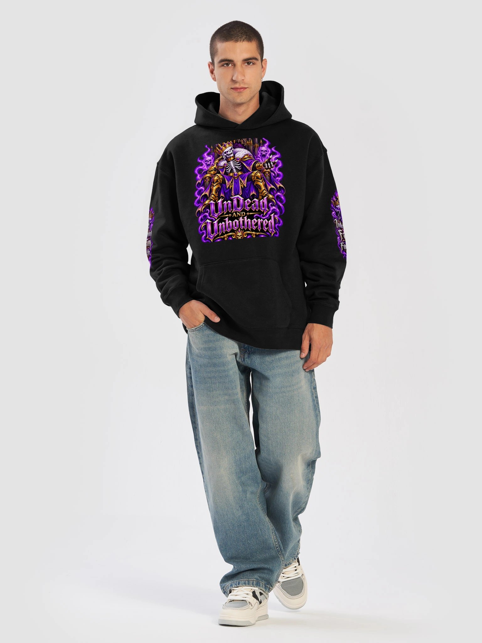 Undead and Unbothered Hoodie product image (5)