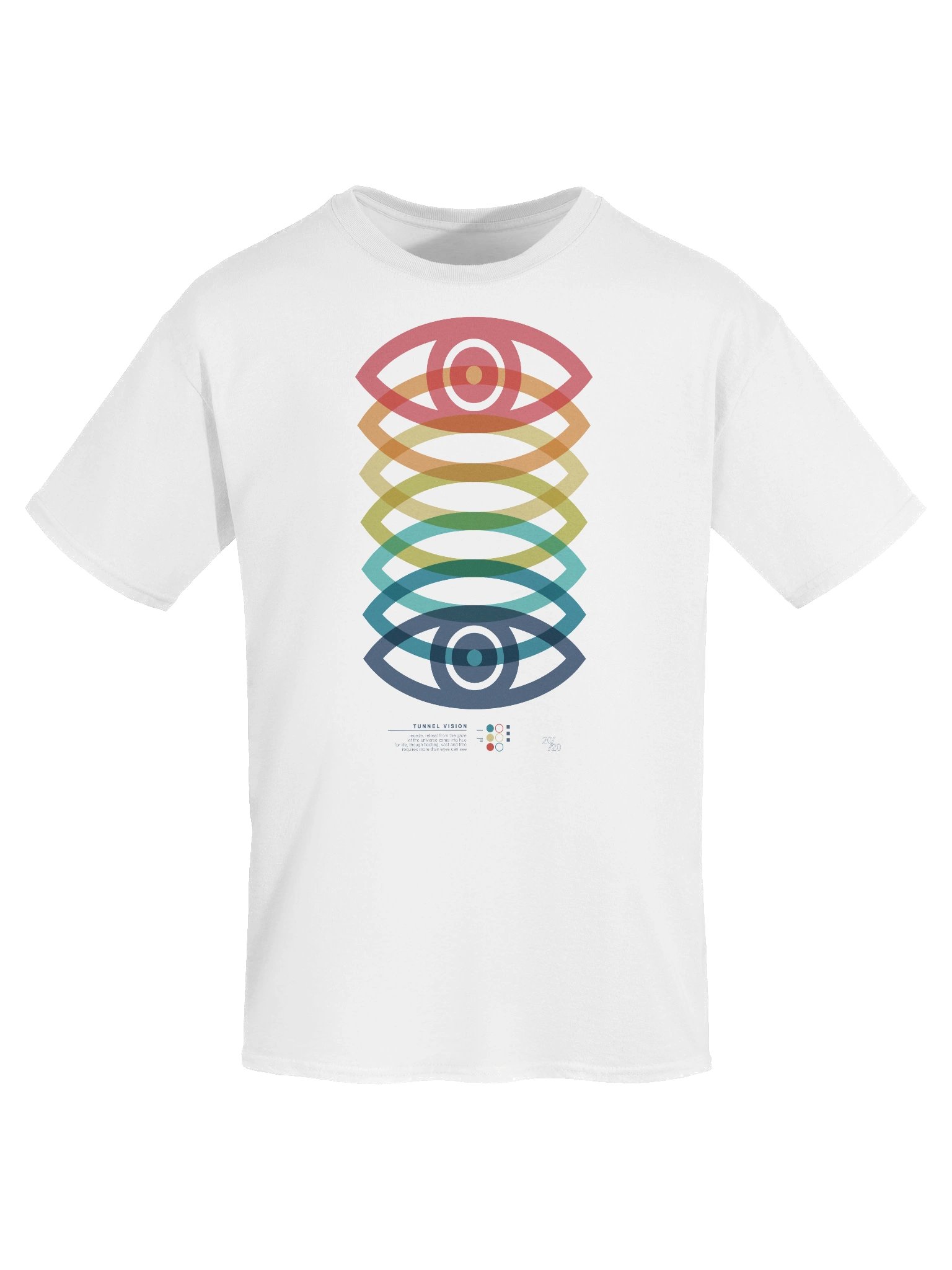 Tunnel vision graphic t-shirt product image (139)