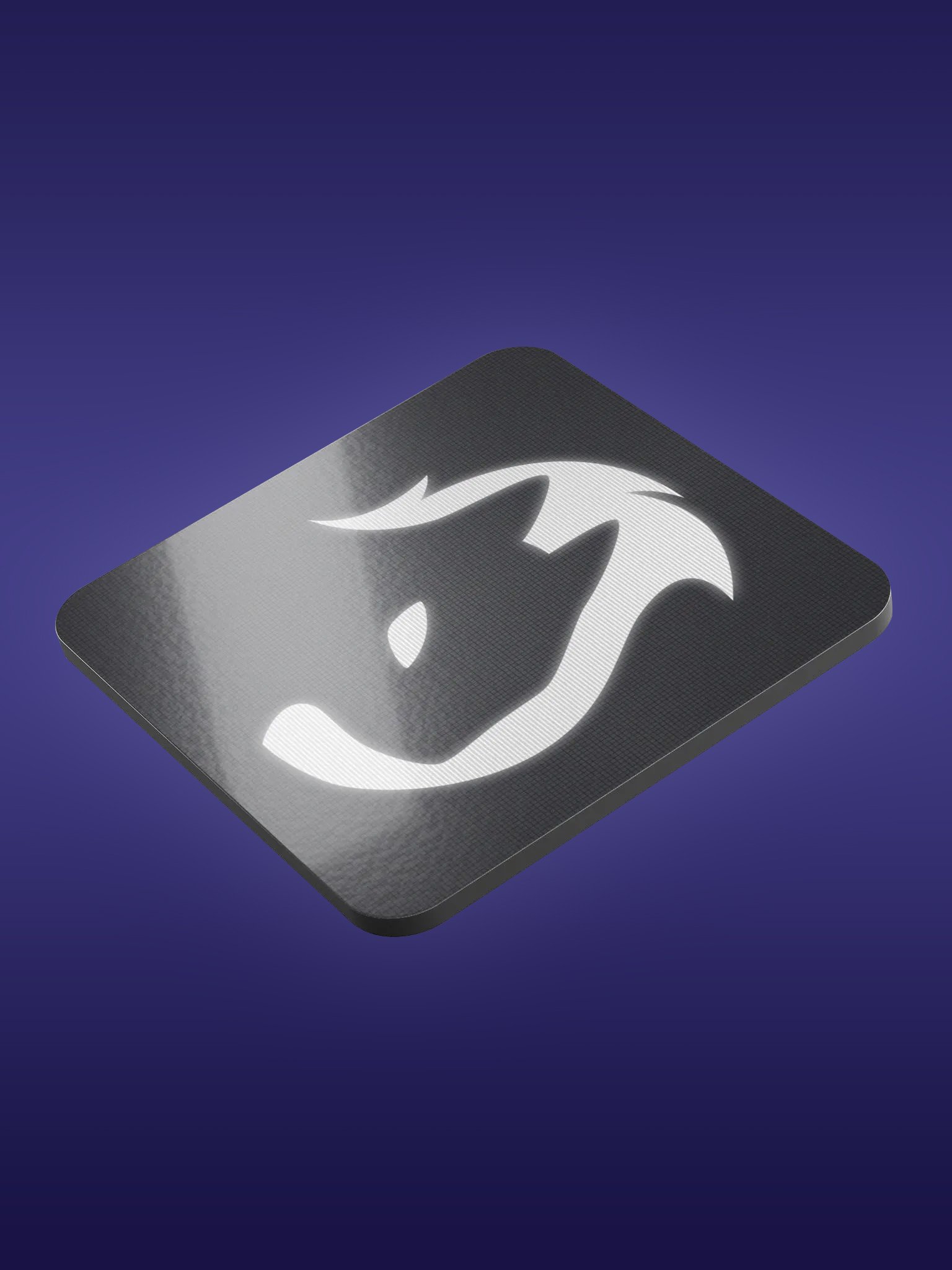 Squirrel Coaster (Monochrome) product image (4)