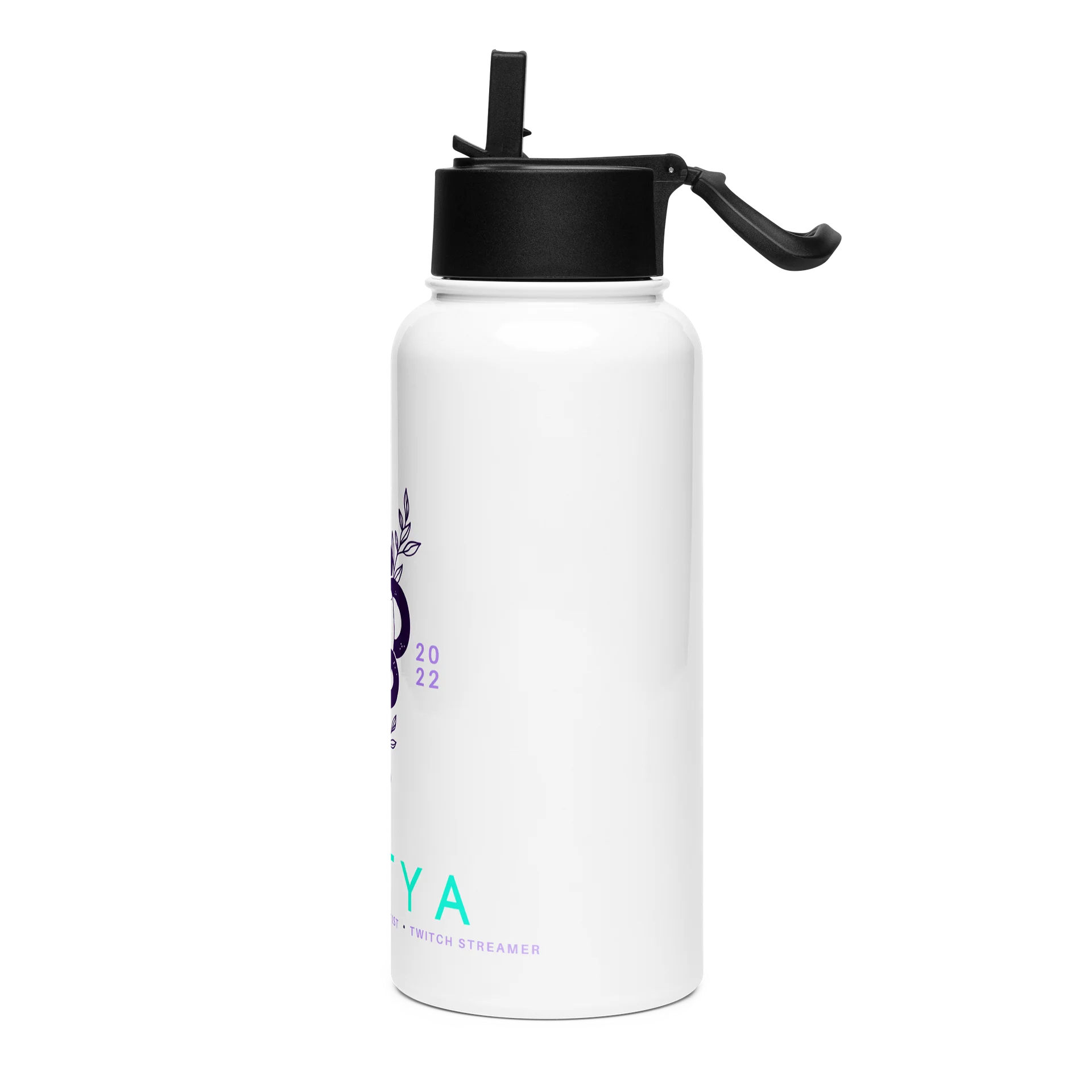 El Snek Logo Stainless Steel Water Bottle product image (3)