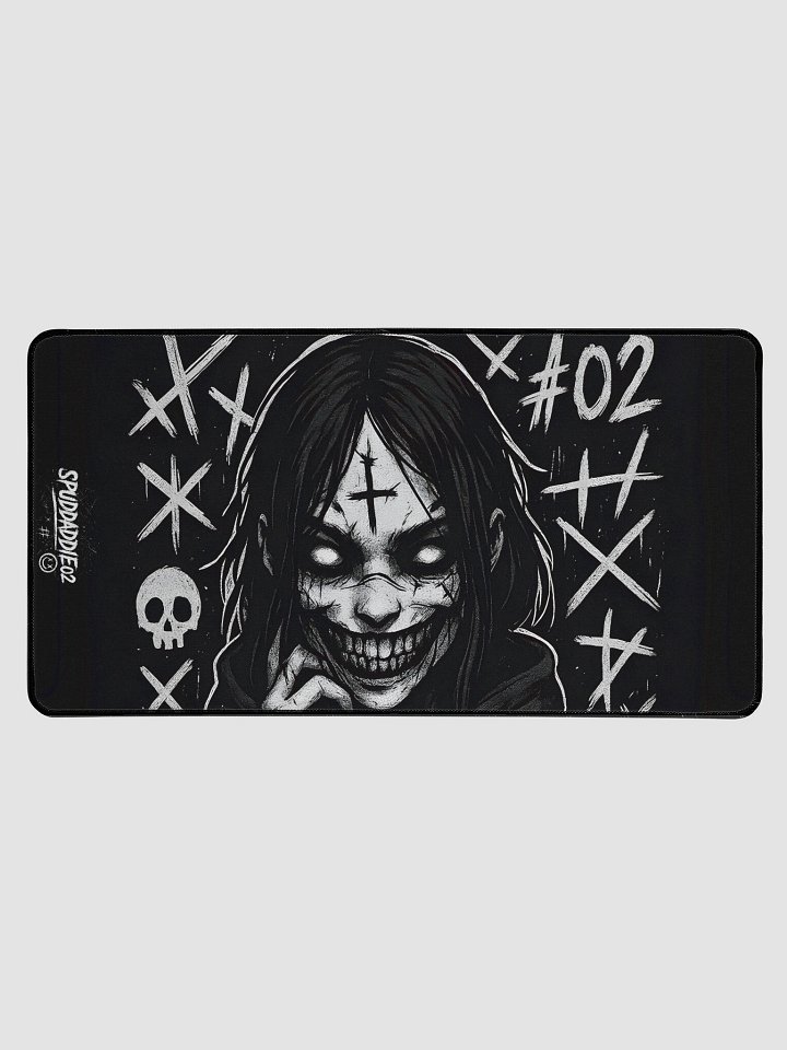 #02 SPUDDADDIE // Blackout Curse Desk Mat product image (1)