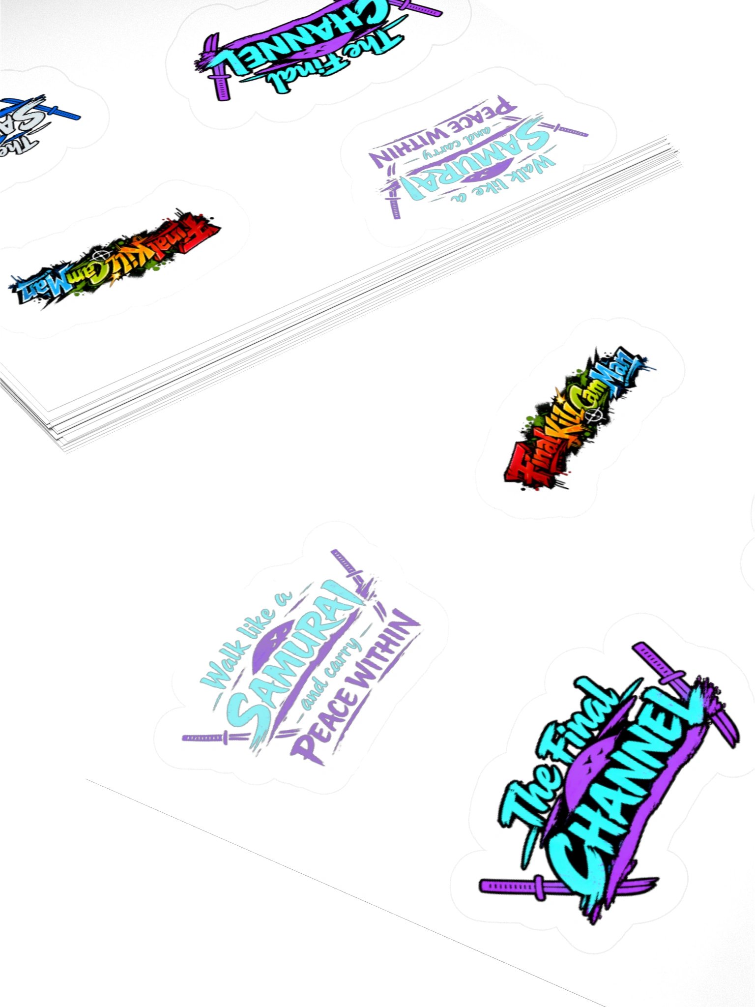 samurai stickers product image (13)