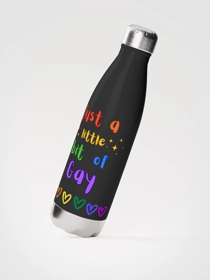 just a little gay water bottle product image (2)