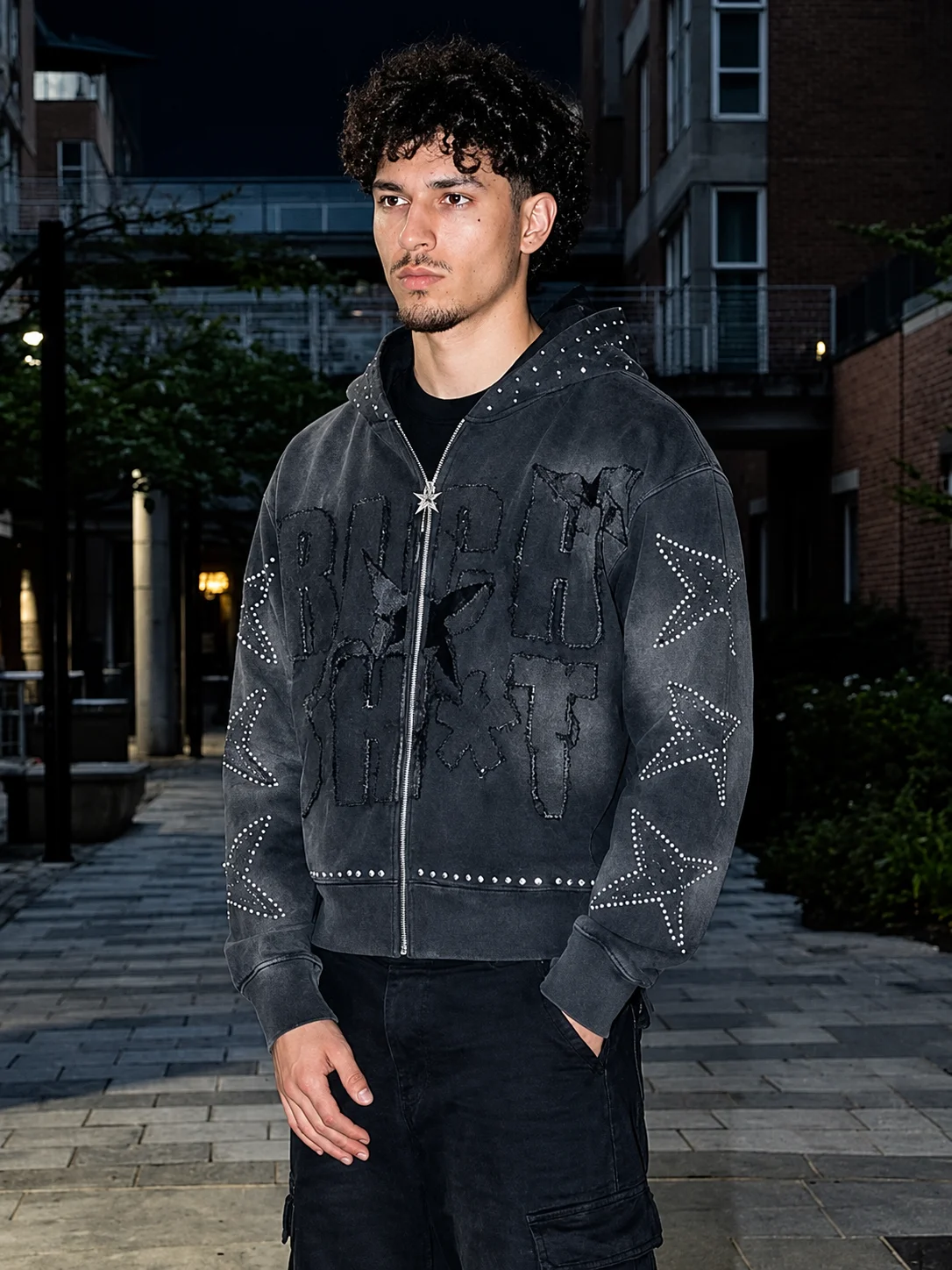 Astral Statement Washed Zip product image (1)