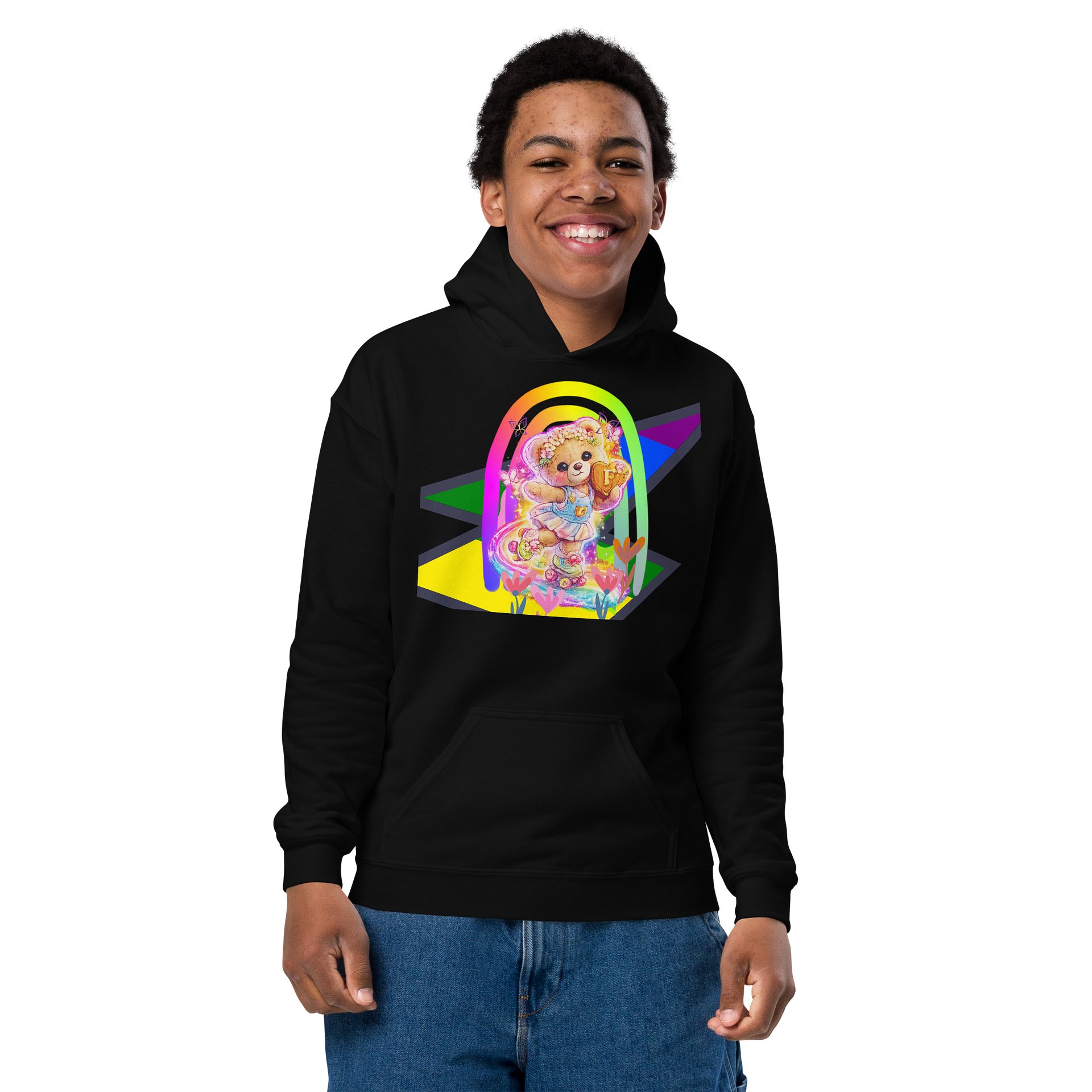 Fayzie's 'Roll Like A Hero' Heavy Blend Youth Hoodie by FayzieBobs product image (40)