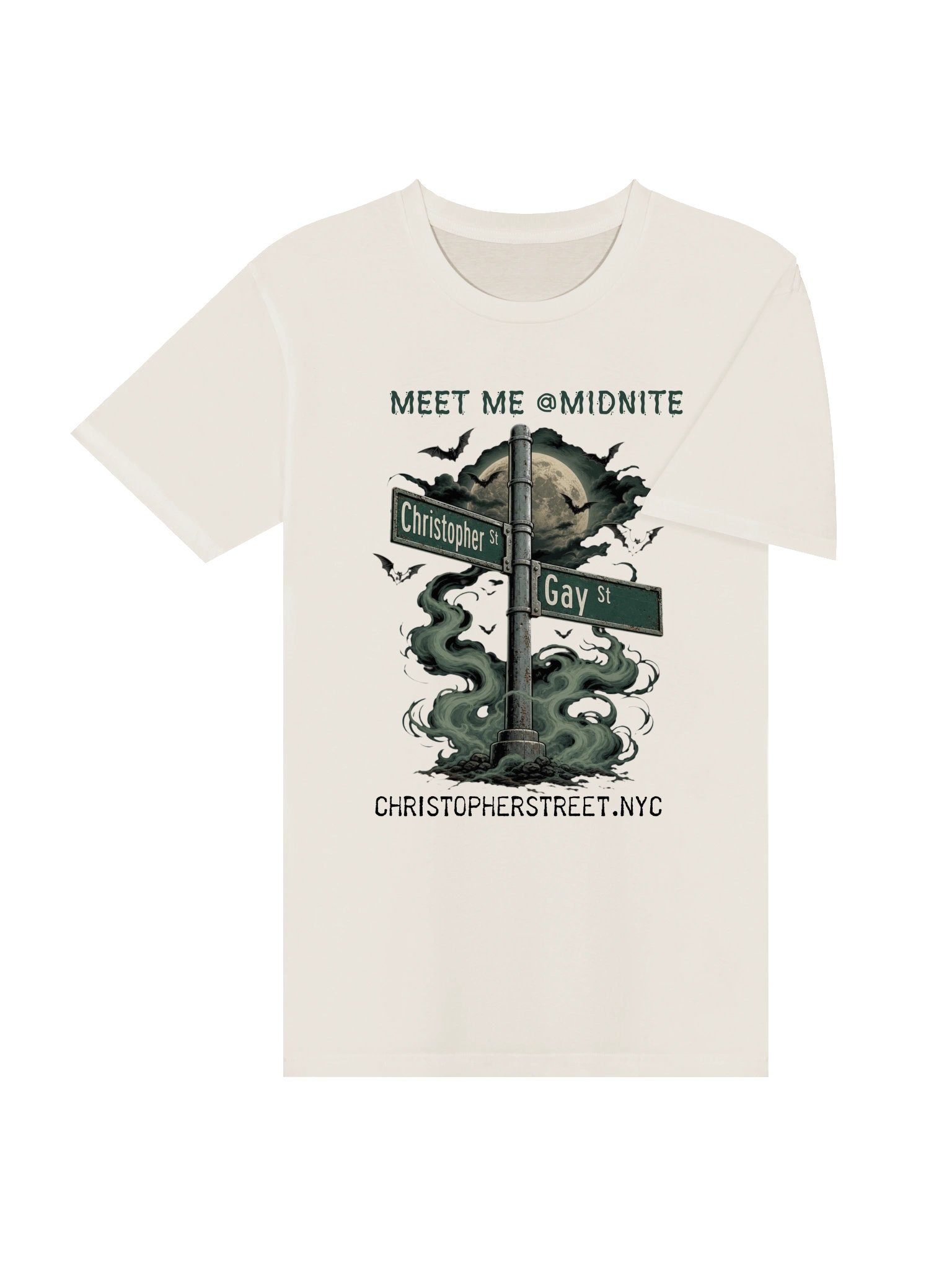 Meet Me @Midnite | Christopher & Gay Streets Halloween Pride Tee product image (13)