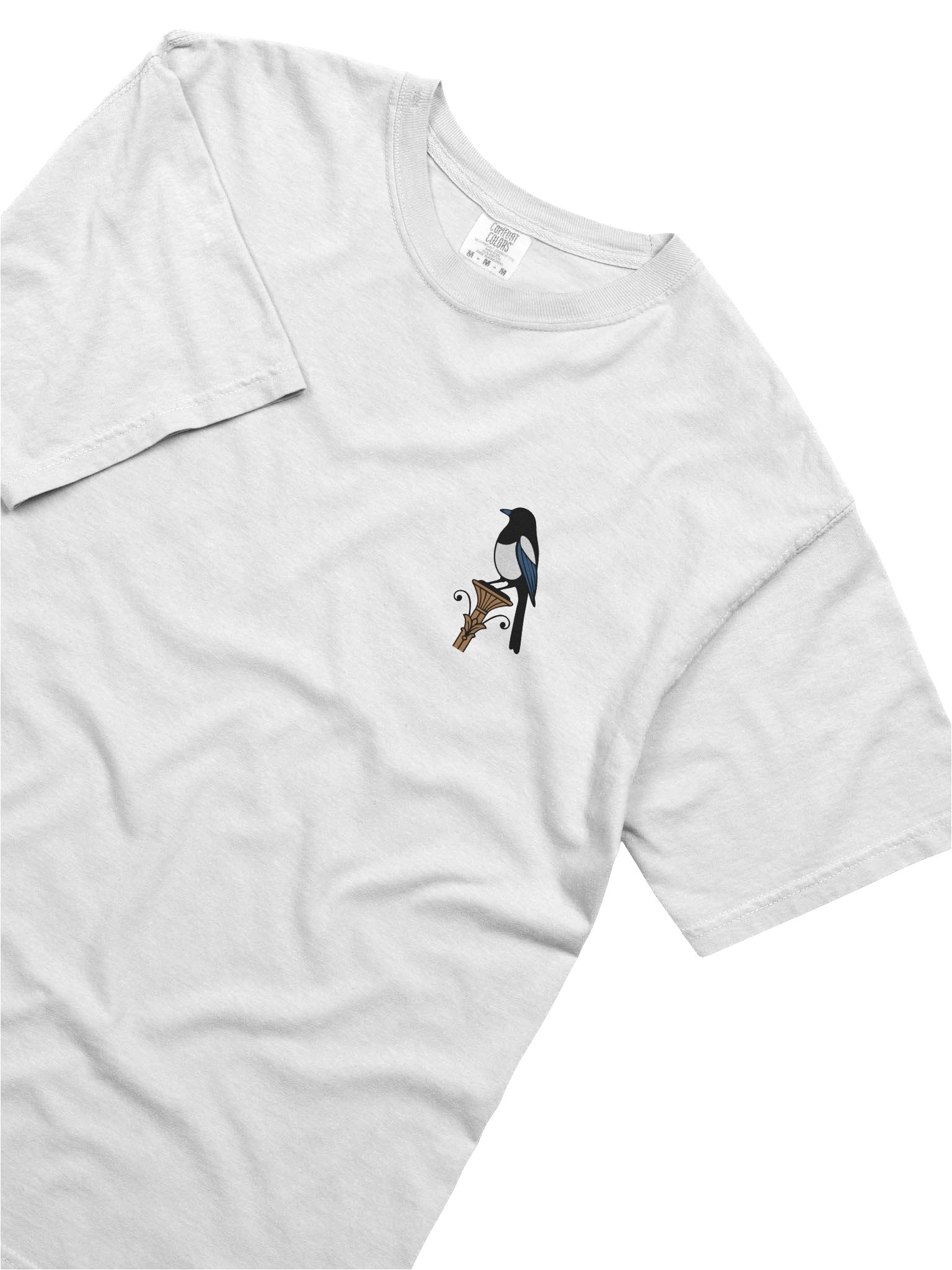 Lamppost Magpie Tee - White product image (1)