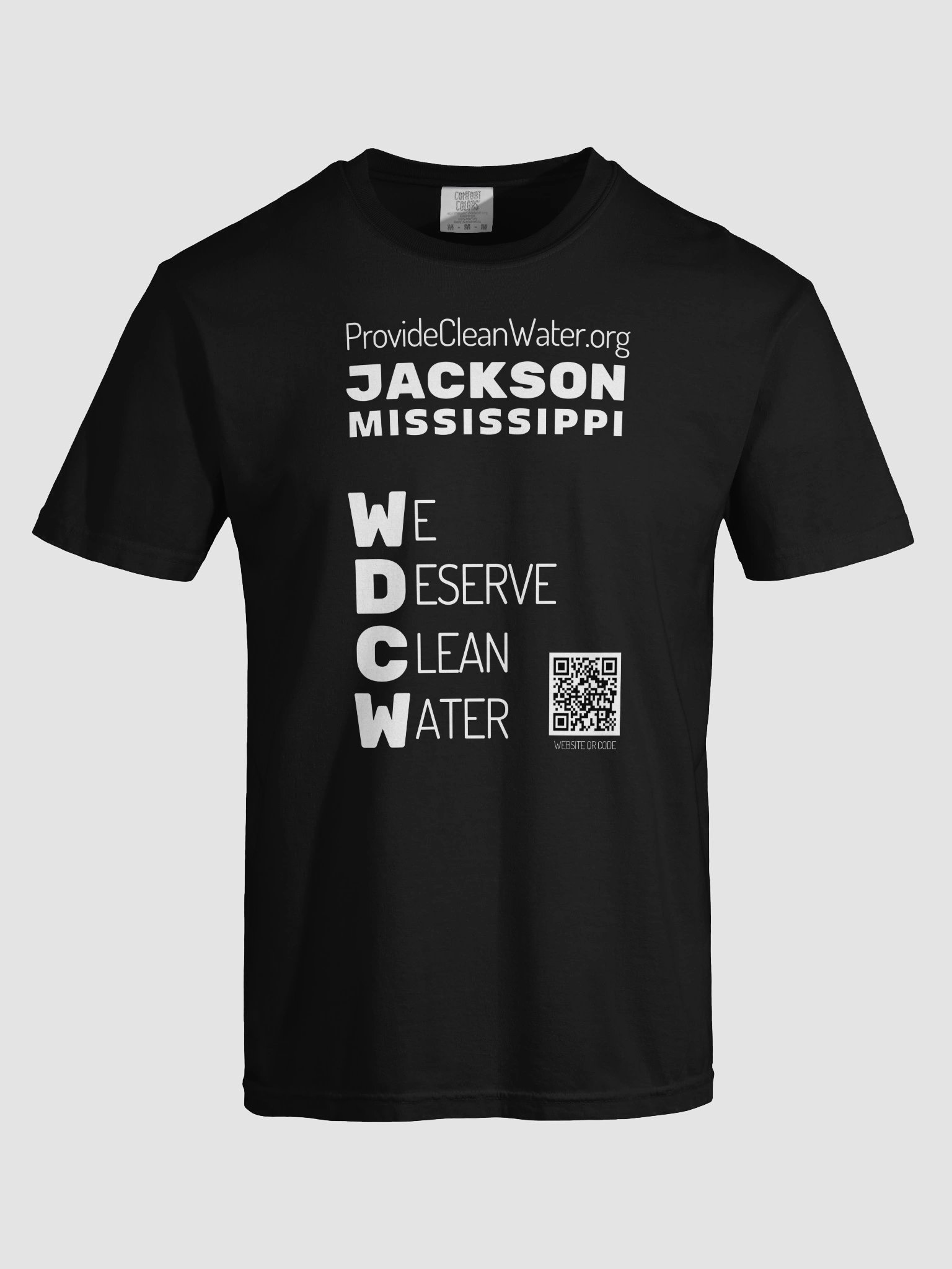 Jackson, MS WDCW Color T-Shirt product image (7)