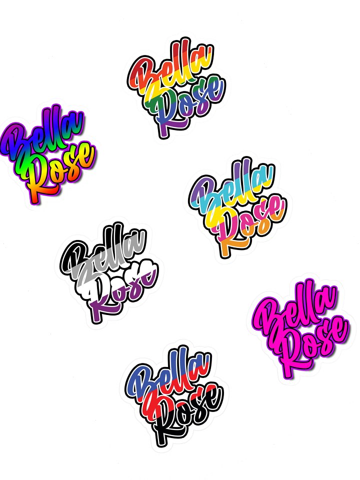 Bella Rose Pride Stickers 2 product image (1)