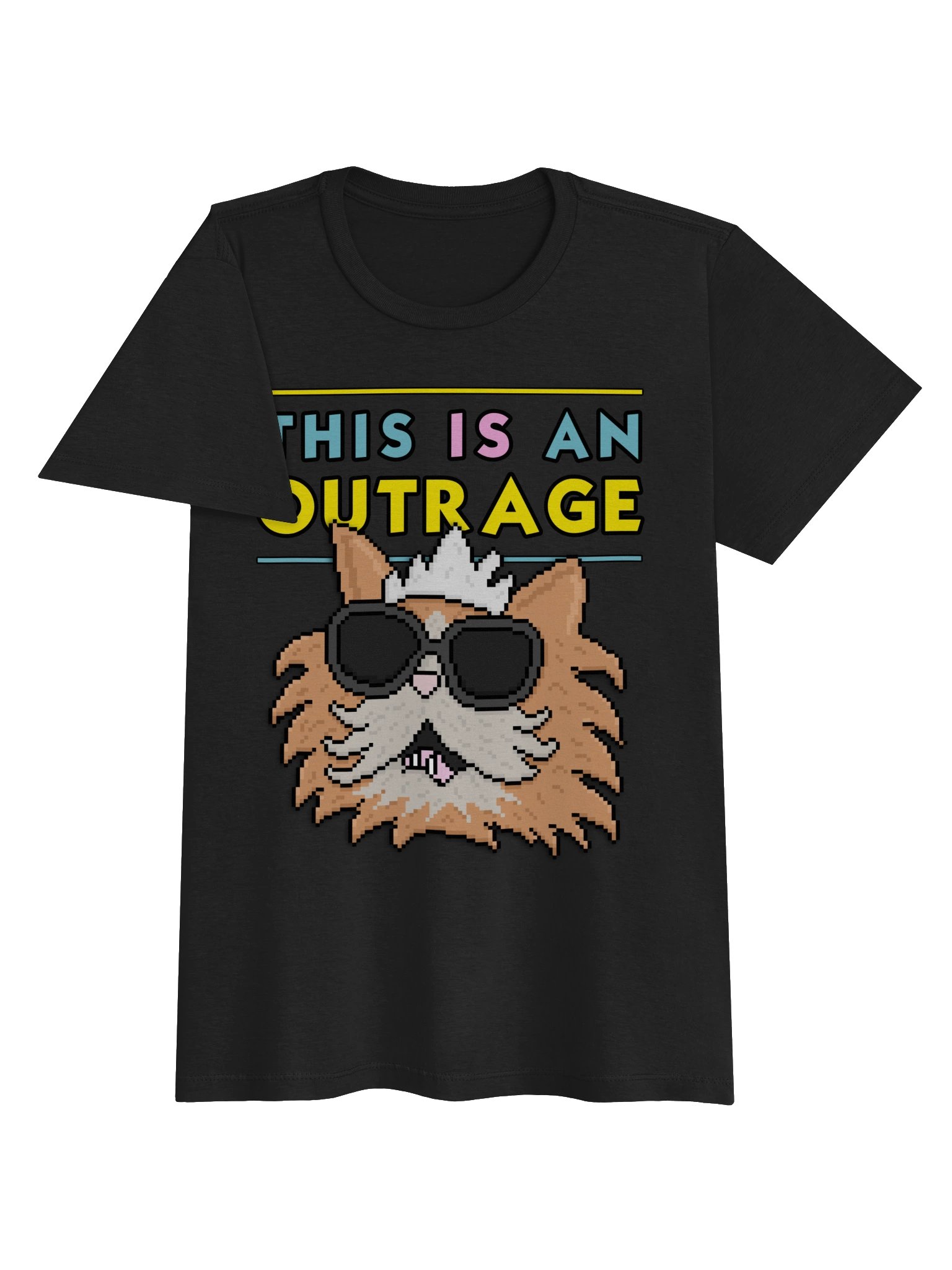 This is an Outrage - Dungeon Crawler Carl Femme-Fit T-shirt product image (3)