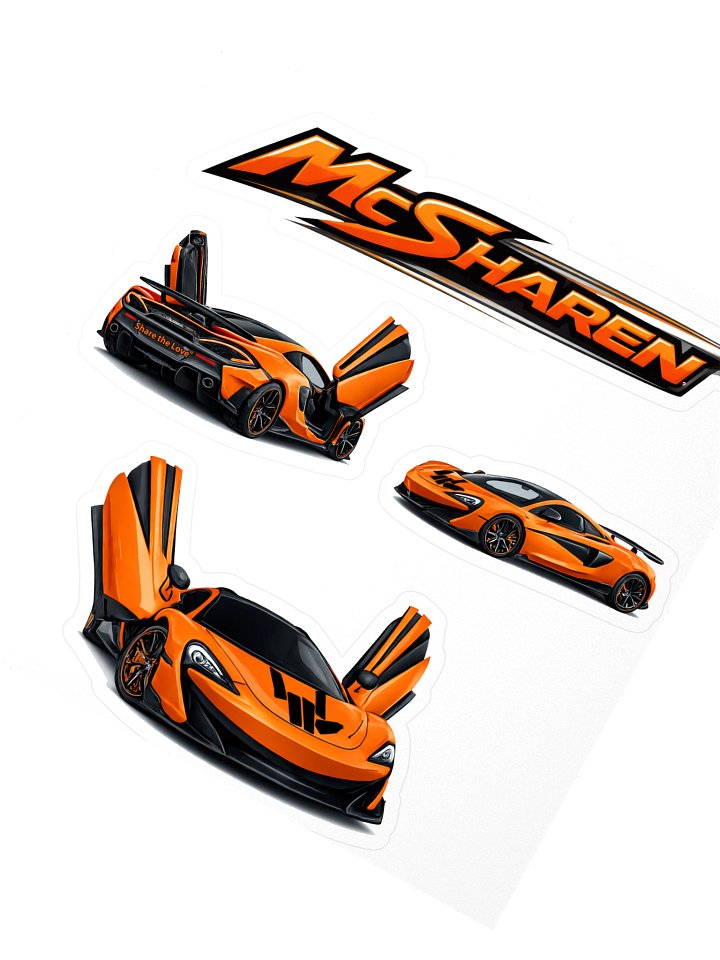 McSharen Sticker Sheet product image (2)