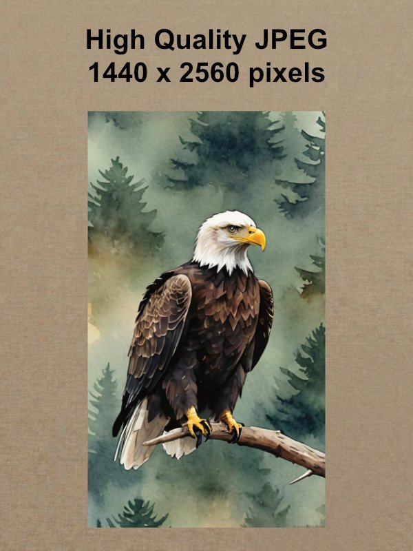 Bald Eagle Phone Wallpaper product image (2)