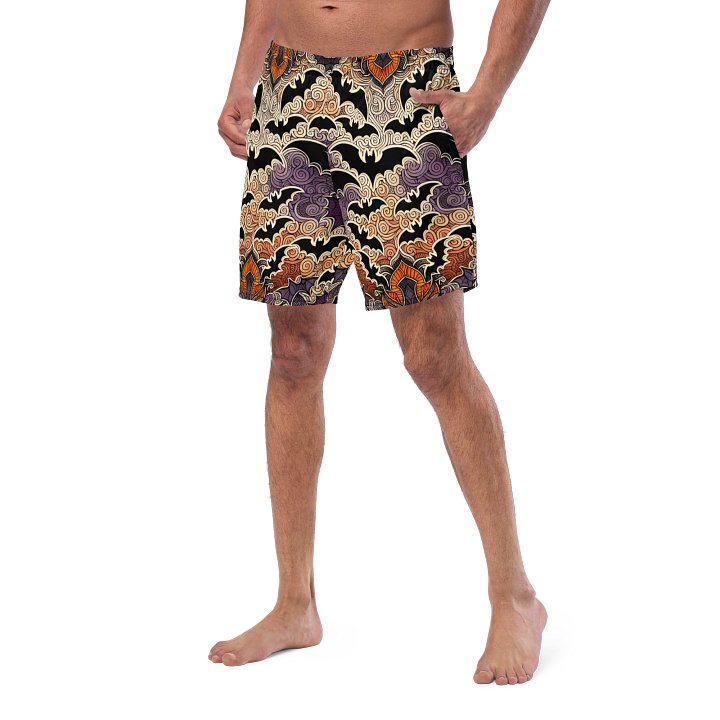 Bat Theme Swim Trunks product image (2)