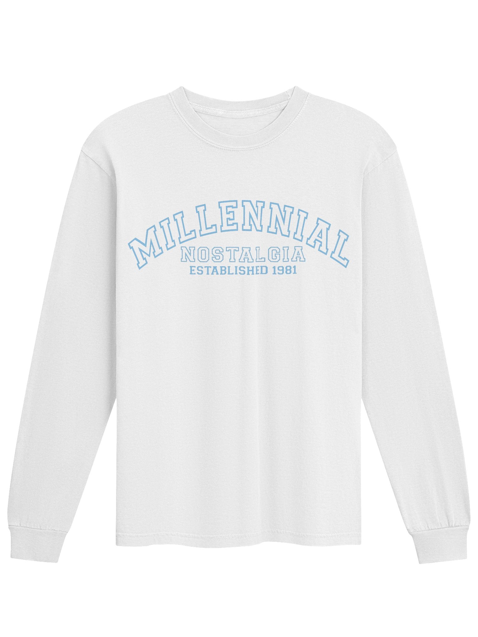 MILLENNIAL COLLEGIATE TEE product image (9)