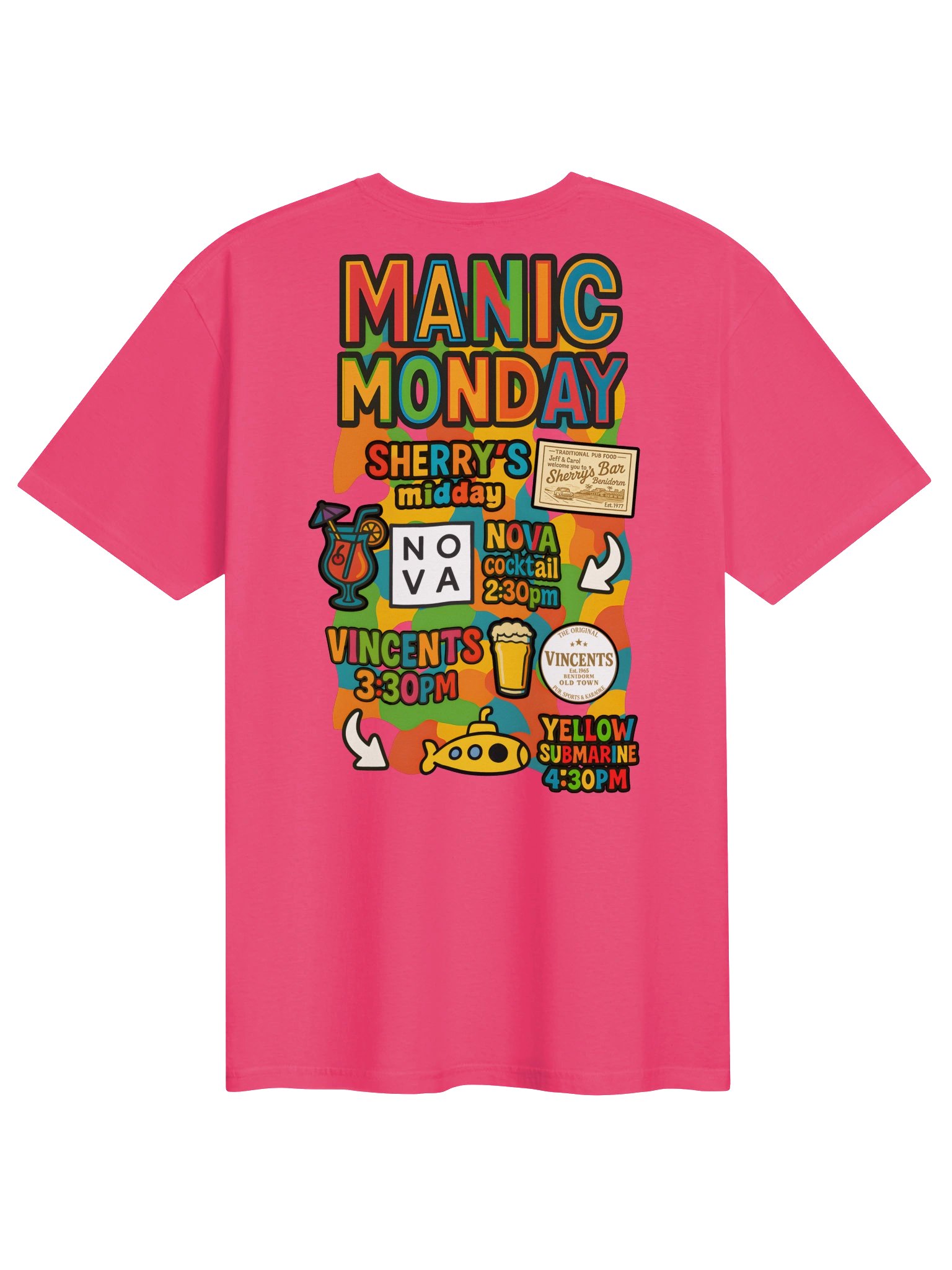 Manic Monday 2026 T-Shirt (happy style) product image (2)
