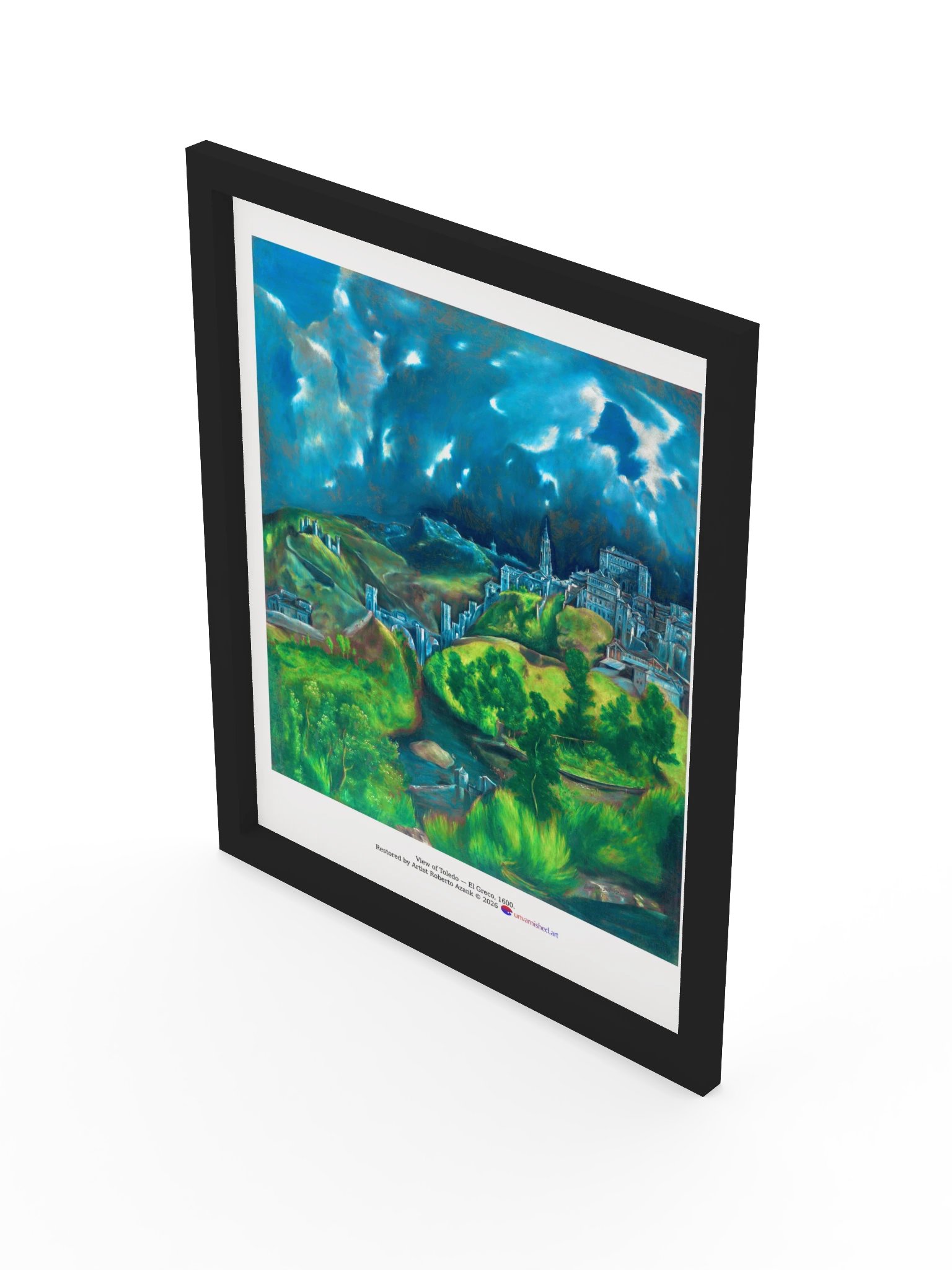 View of Toledo — Large Framed Matte Poster product image (3)