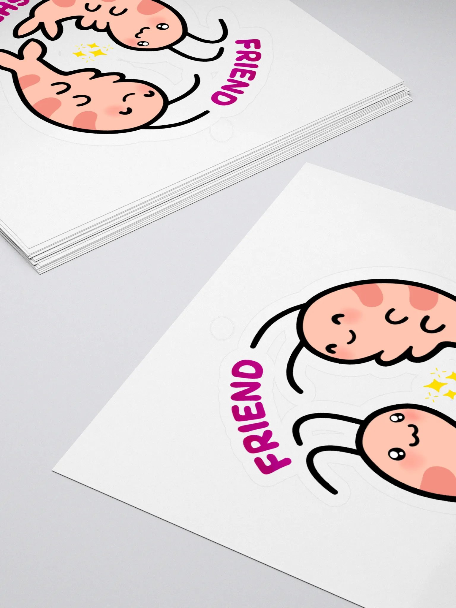 Friend Shrimps Sticker product image (4)