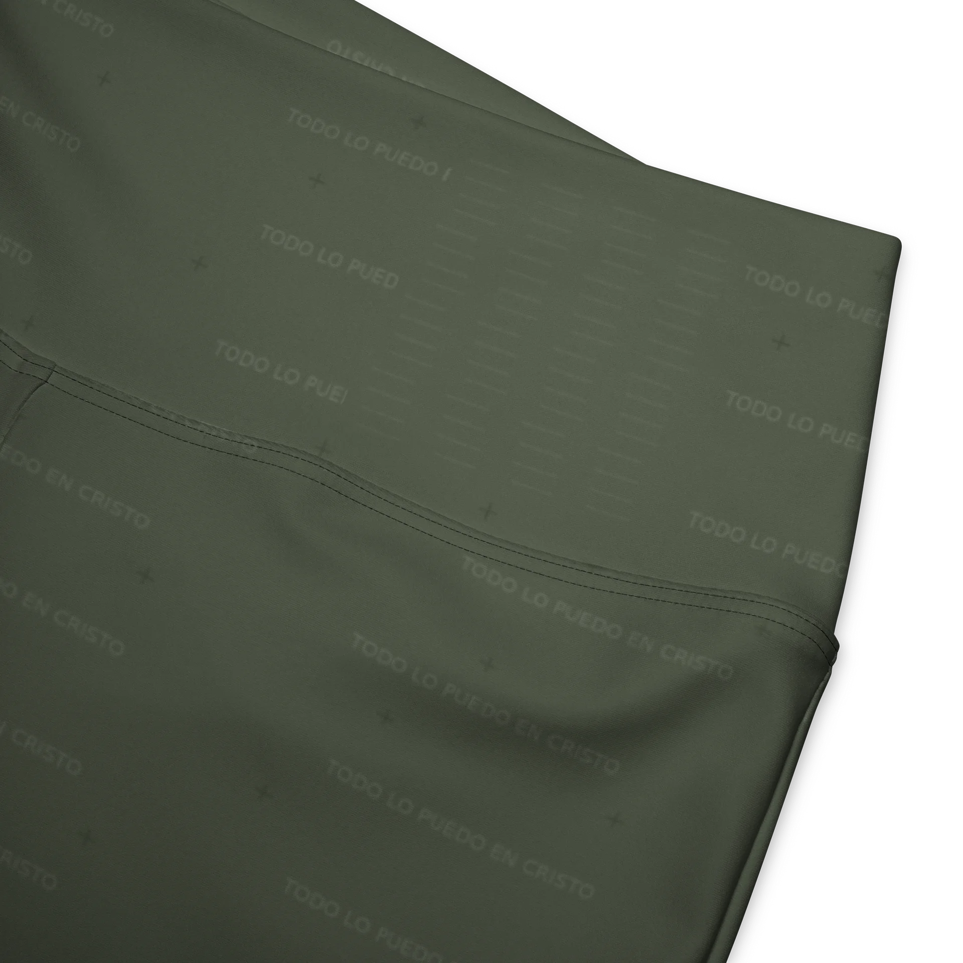 Flare Leggings — Women Who Lift (Olive) product image (2)