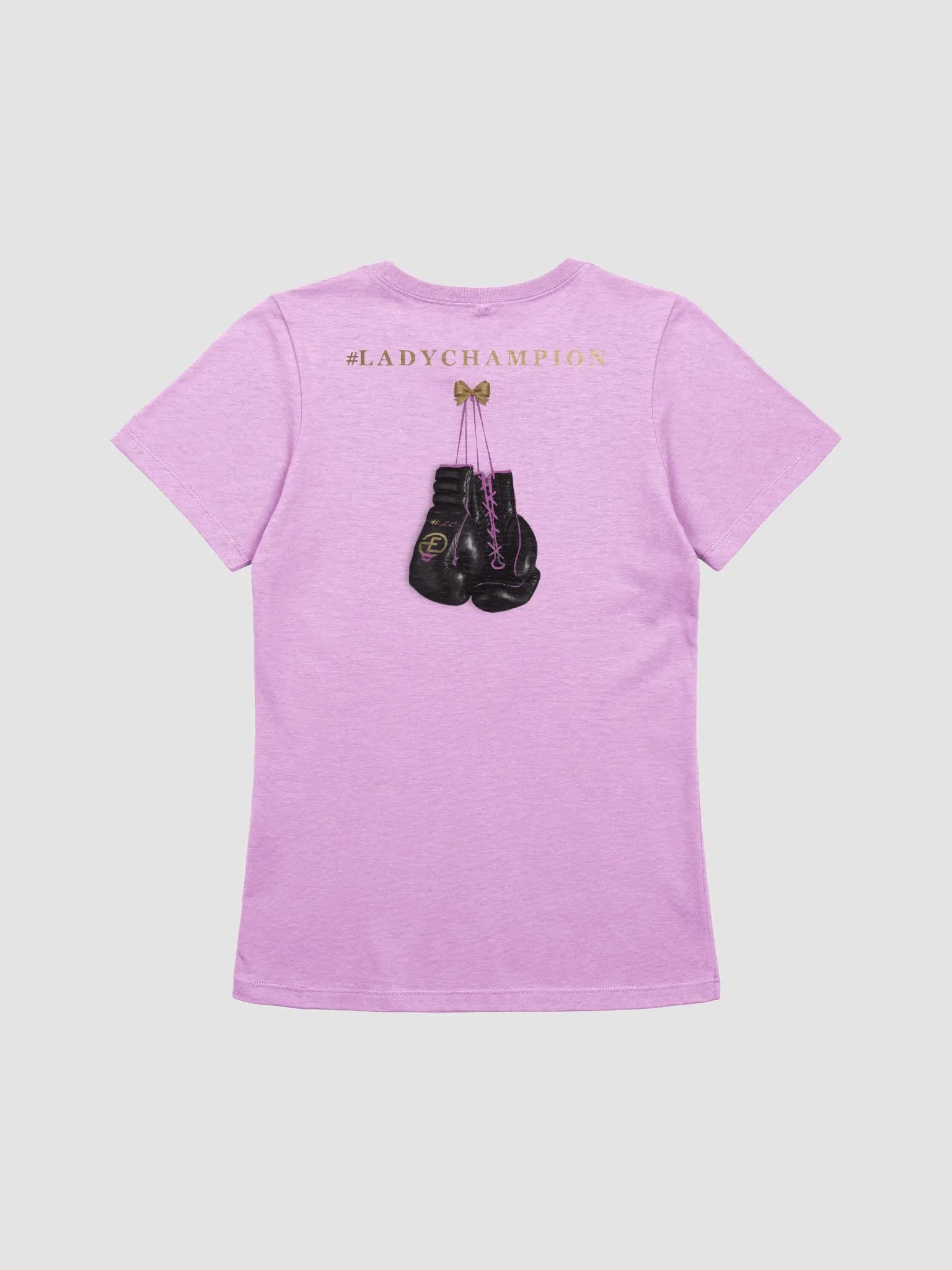 LADY CHAMPION BOXING GLOVES T-SHIRT product image (4)