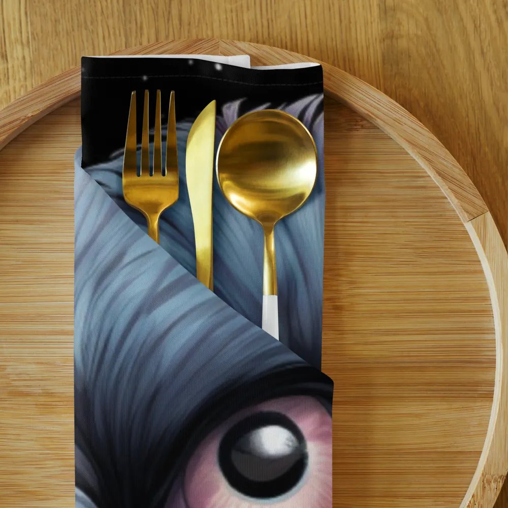 Premium Cloth Napkin Set: Watched by mysterious birds product image (8)