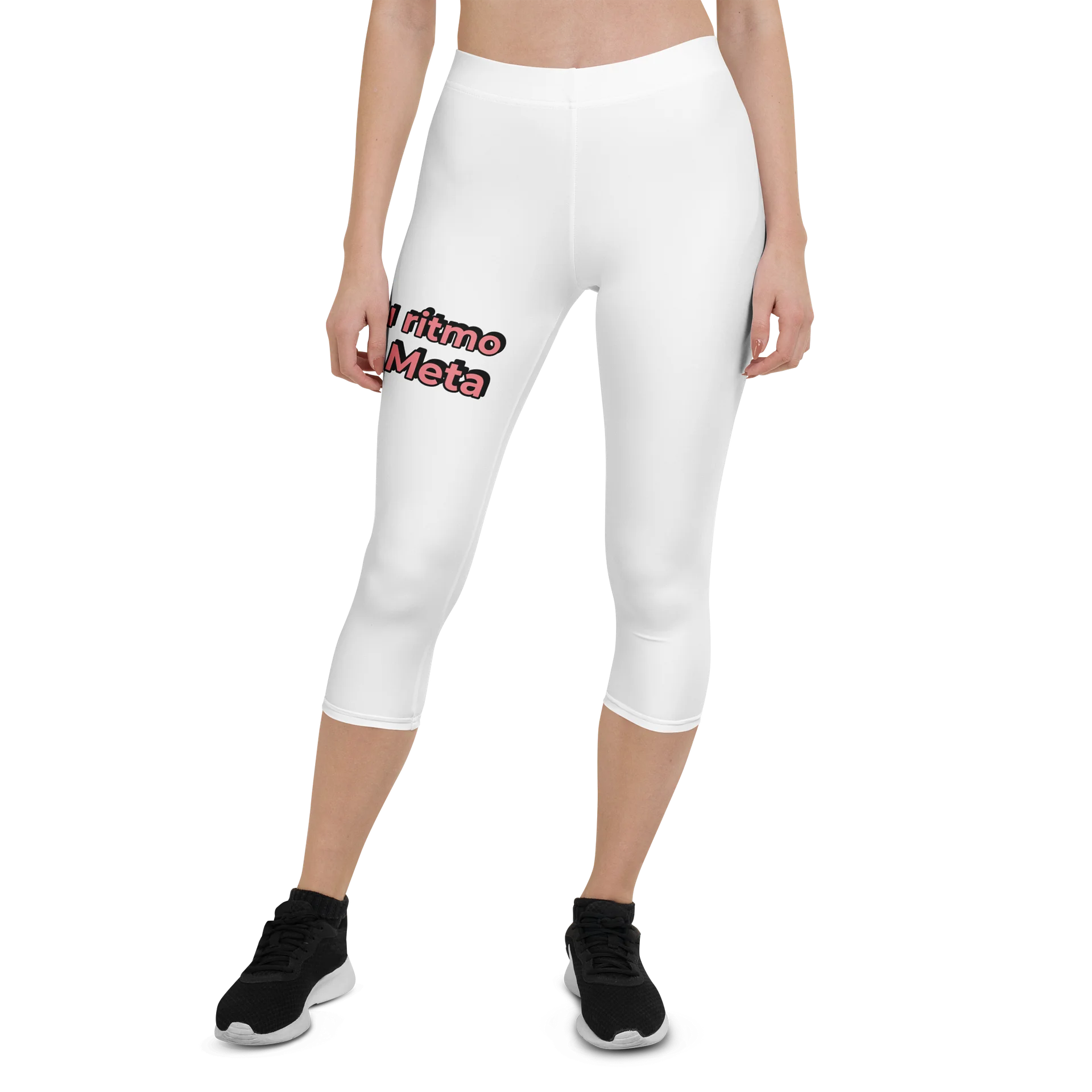 Tu Ritmo • Tu Meta Capri Leggings Tranquilo Quieto Brand product image (1)