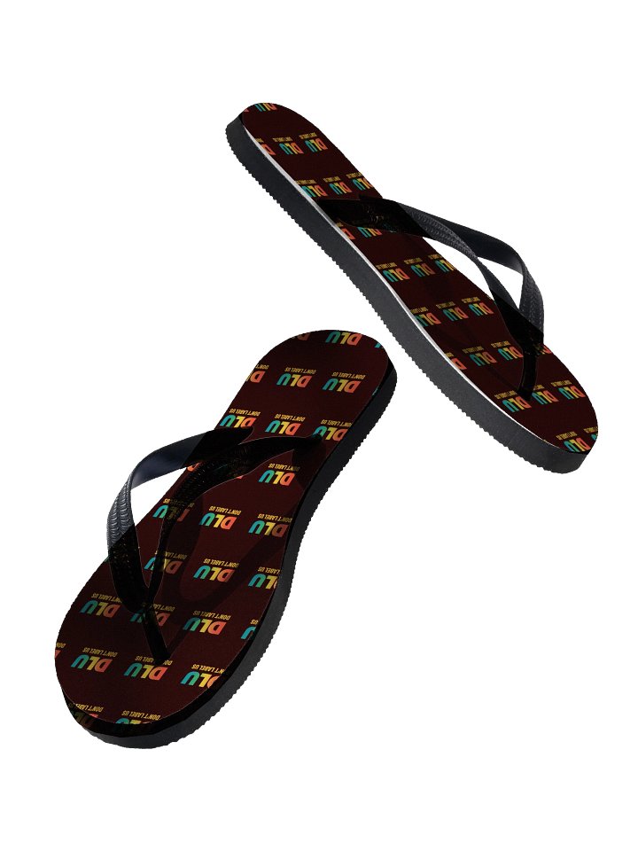 DLU DON'T LABEL US Reflection Flip-Flops product image (2)