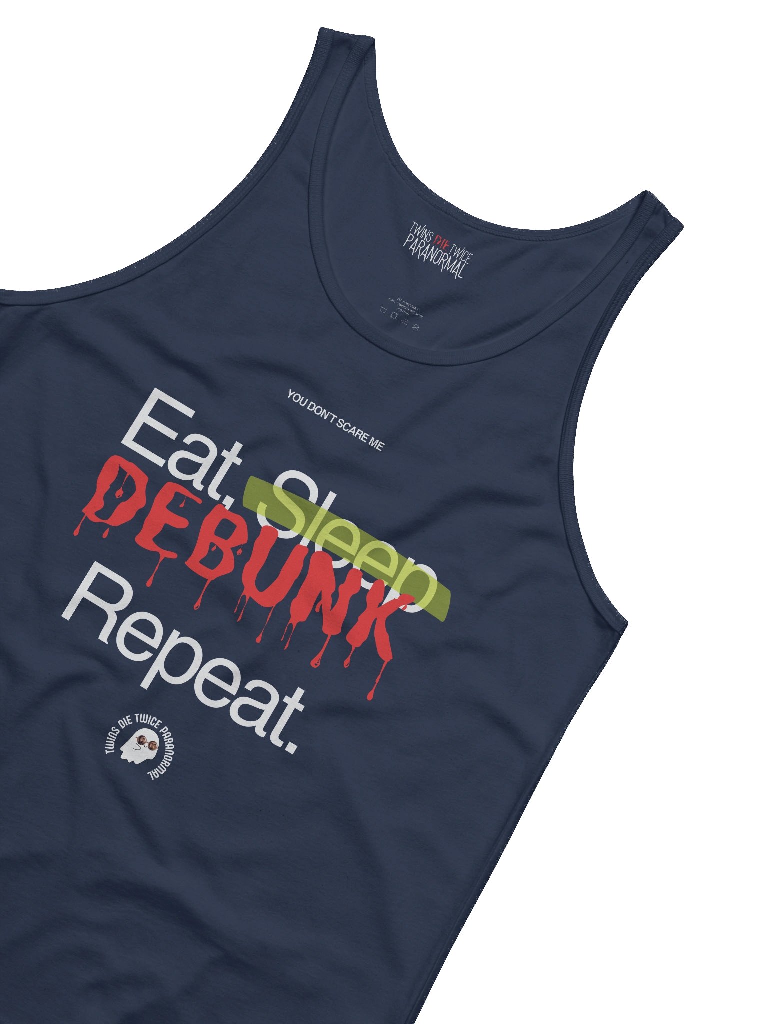 Eat. Sleep. Debunk. Repeat. Tank product image (13)