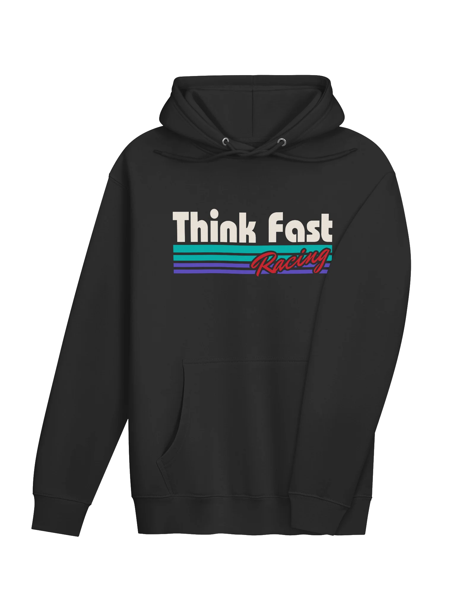 Think Fast Racing Heritage Hoodie - Black product image (4)