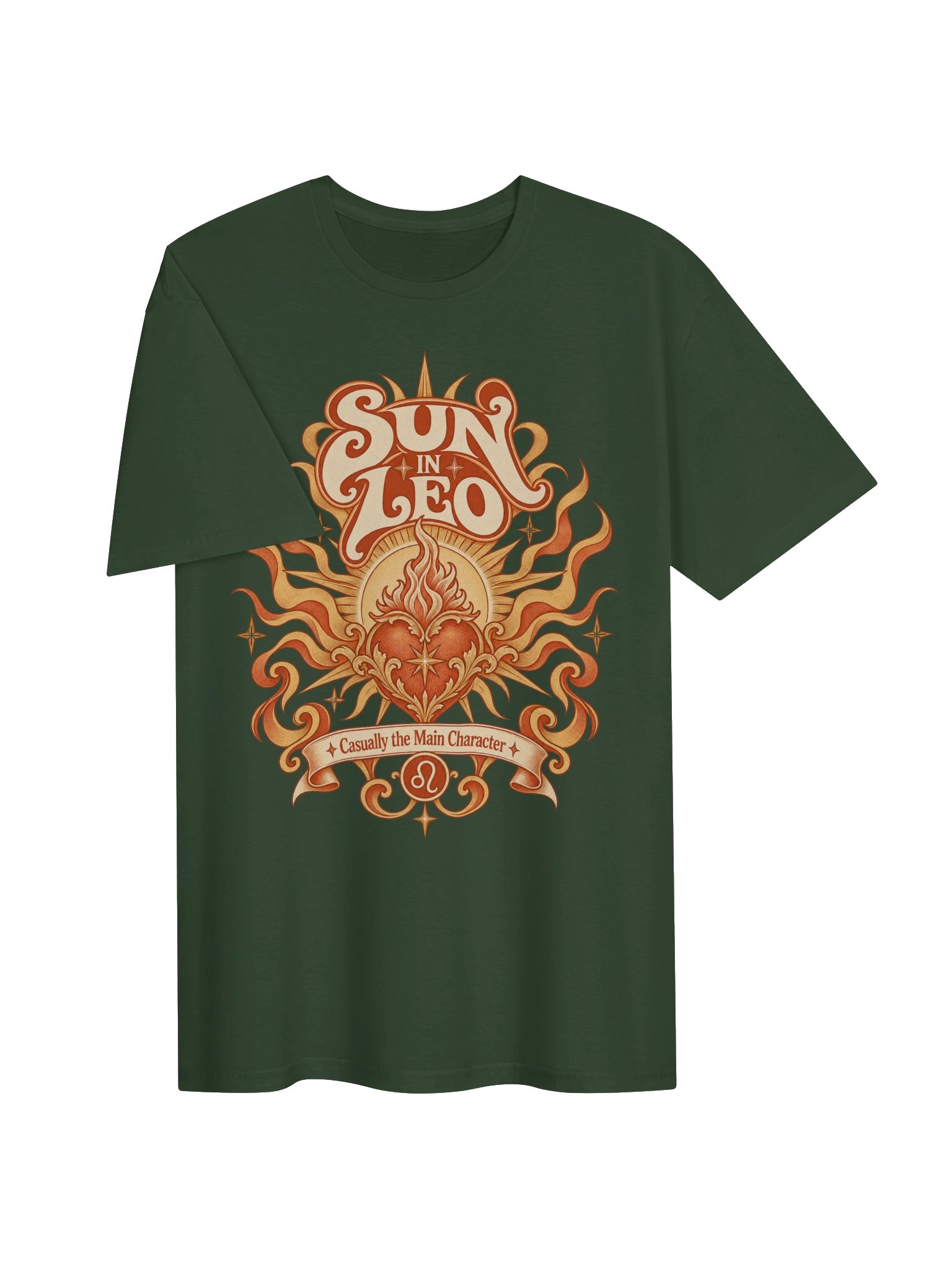 Sun in Leo Casually the Main Character Tee product image (33)
