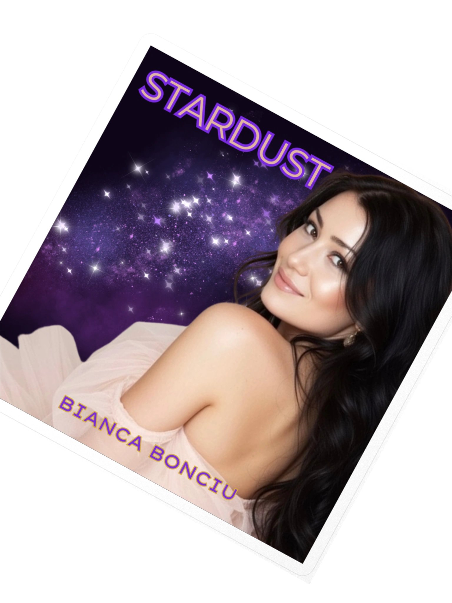 Stardust Album Cover Sticker – Bianca Bonciu Official Music Merch product image (2)