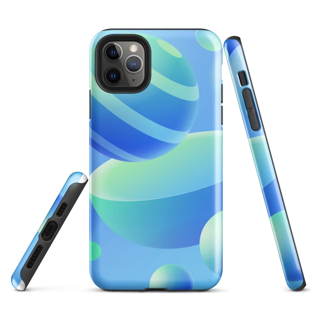 Geometric Motion iPhone® Tough Case – Vibrant & Durable Phone Protection product image (1)